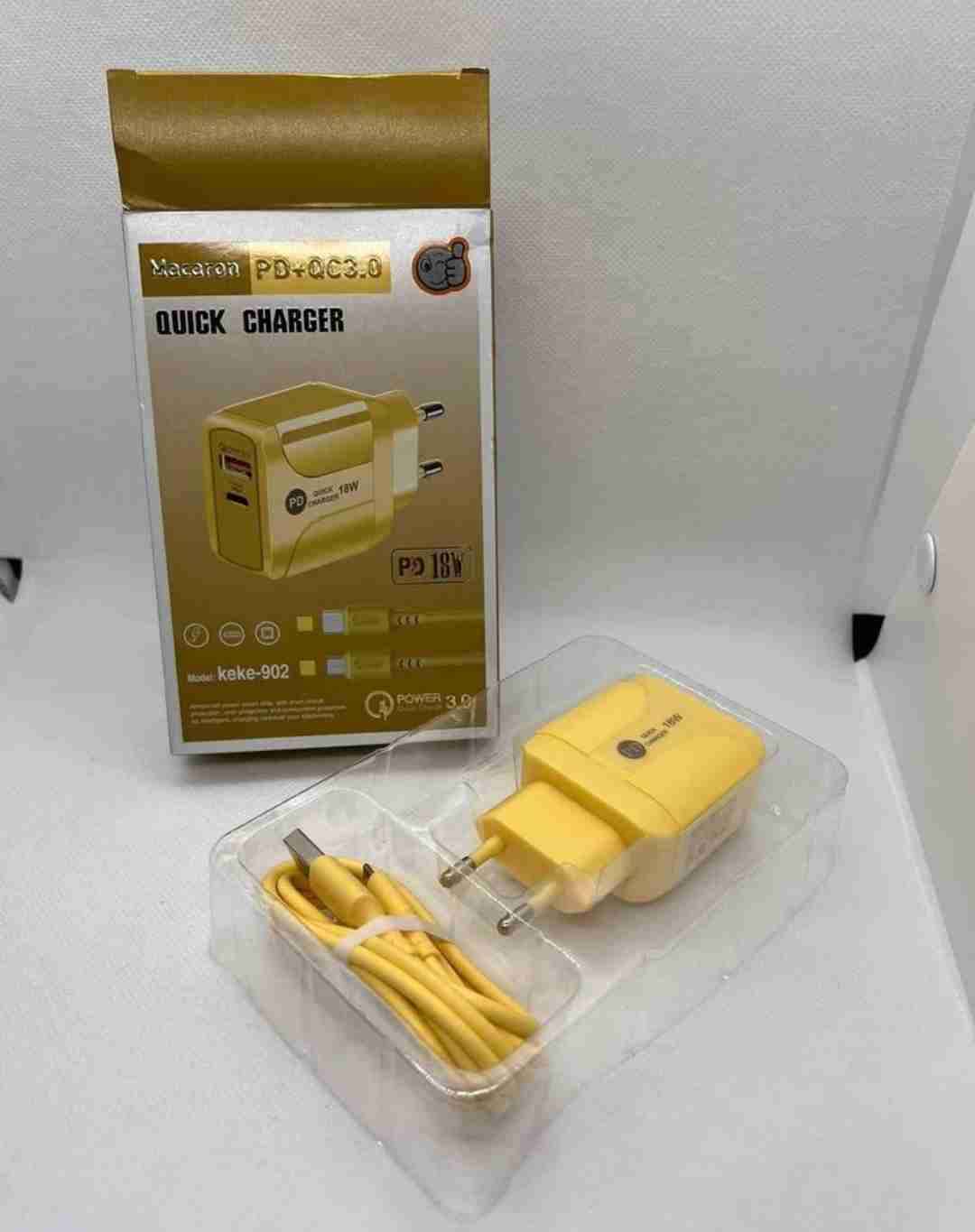 Cargador Celular Rapido 18W Tipo- C 3.0 "Quick - miniatura 4