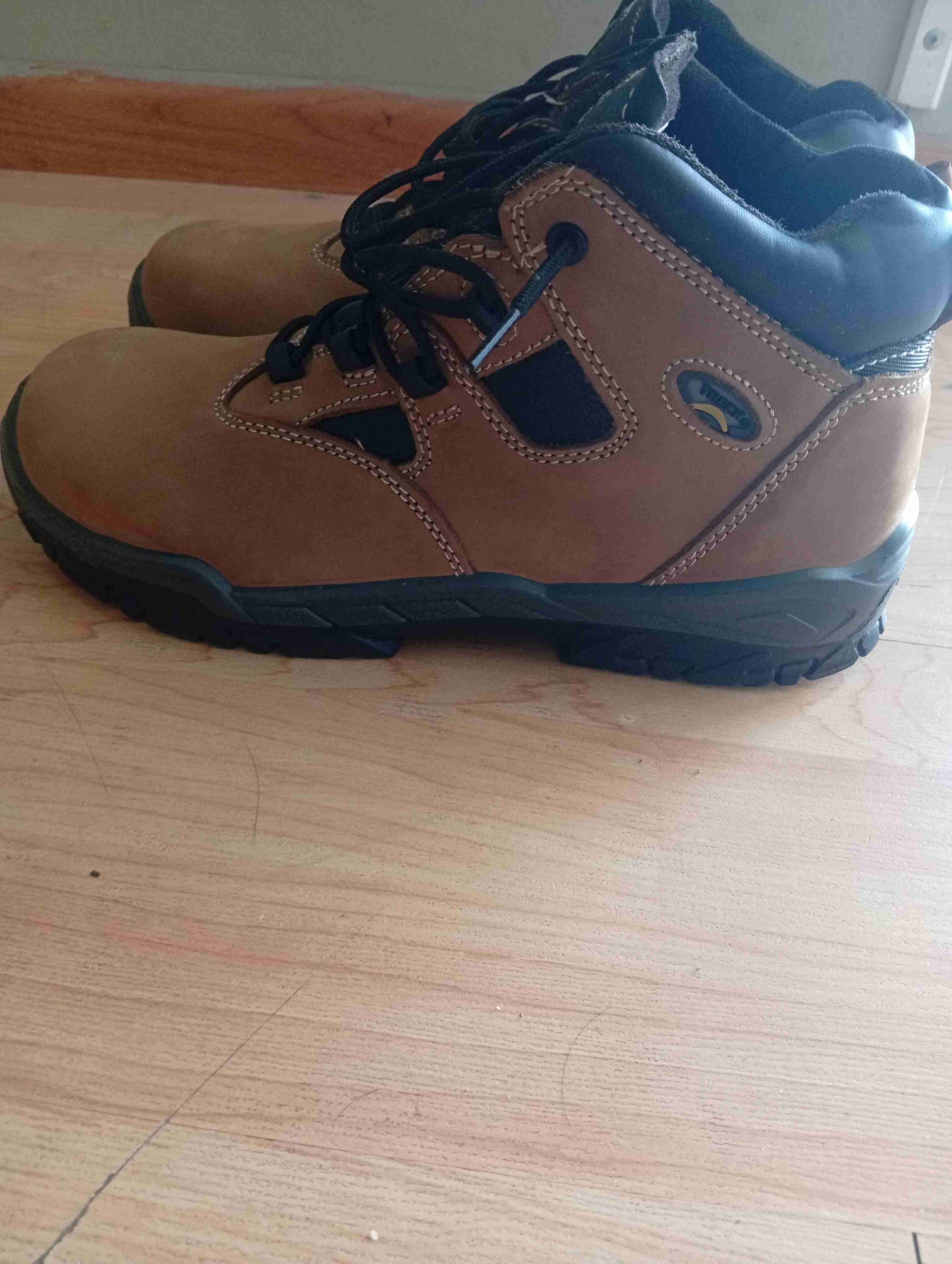 Botas de montaña café marca trek - miniatura 3