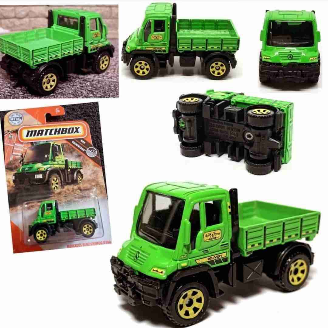 Camión Mercedes Benz Unimog U300. Marca Matchbox.