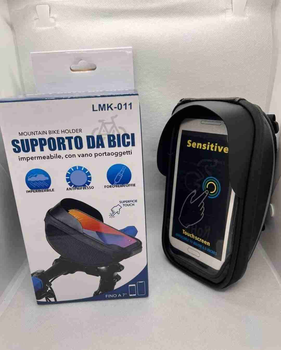 Soporte Porta Celular y Accesorios - Estuche Bici