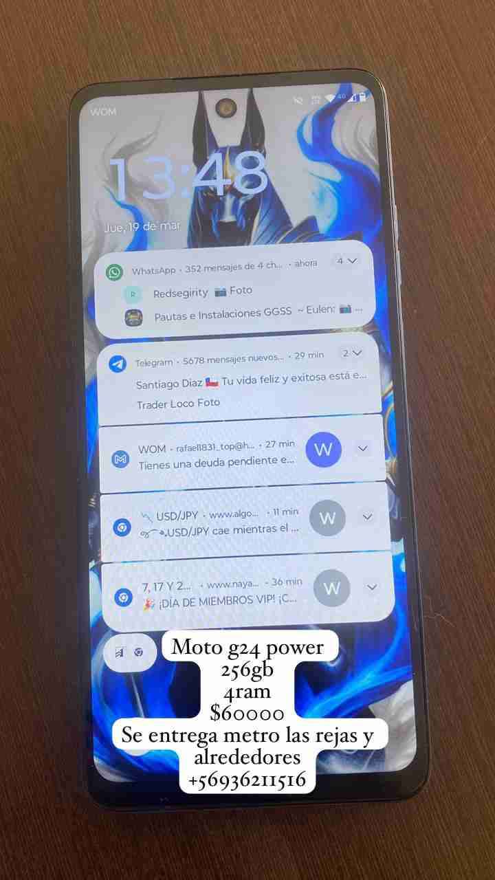 Motorola G24 Power 256GB negro