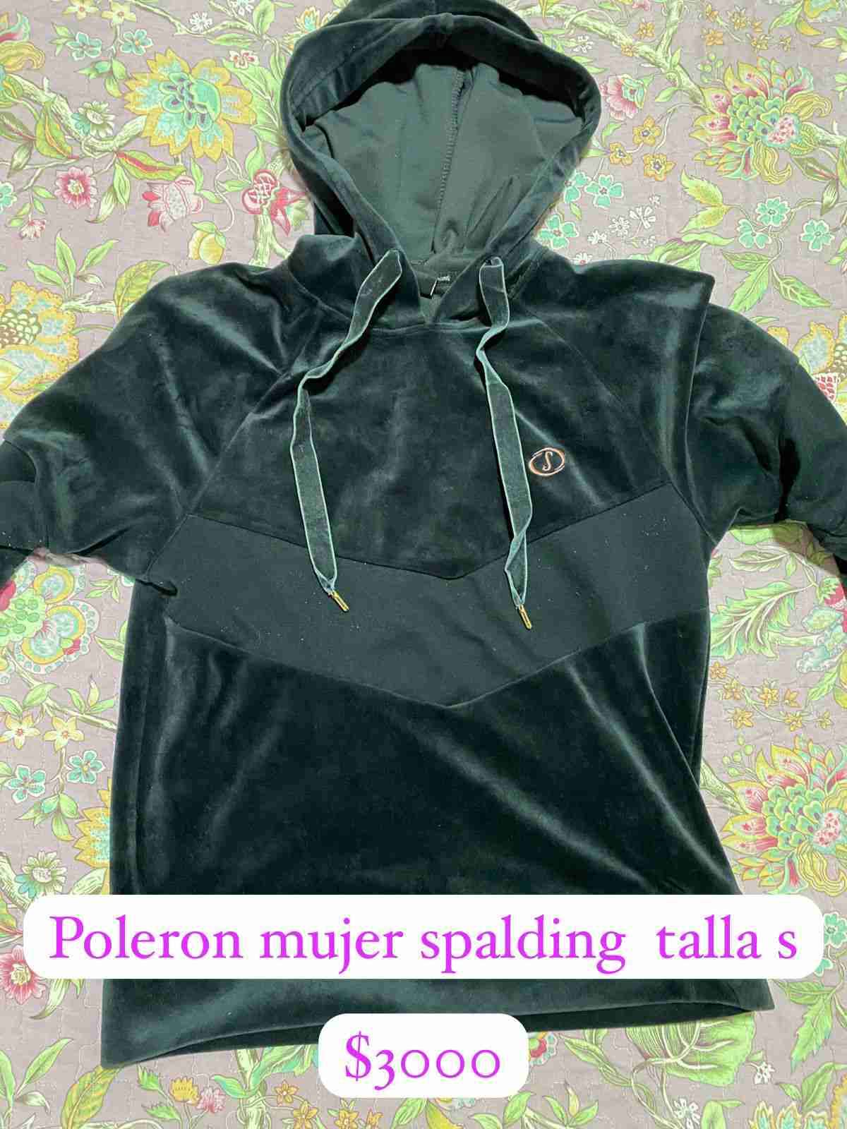 Polerón mujer Spalding negro