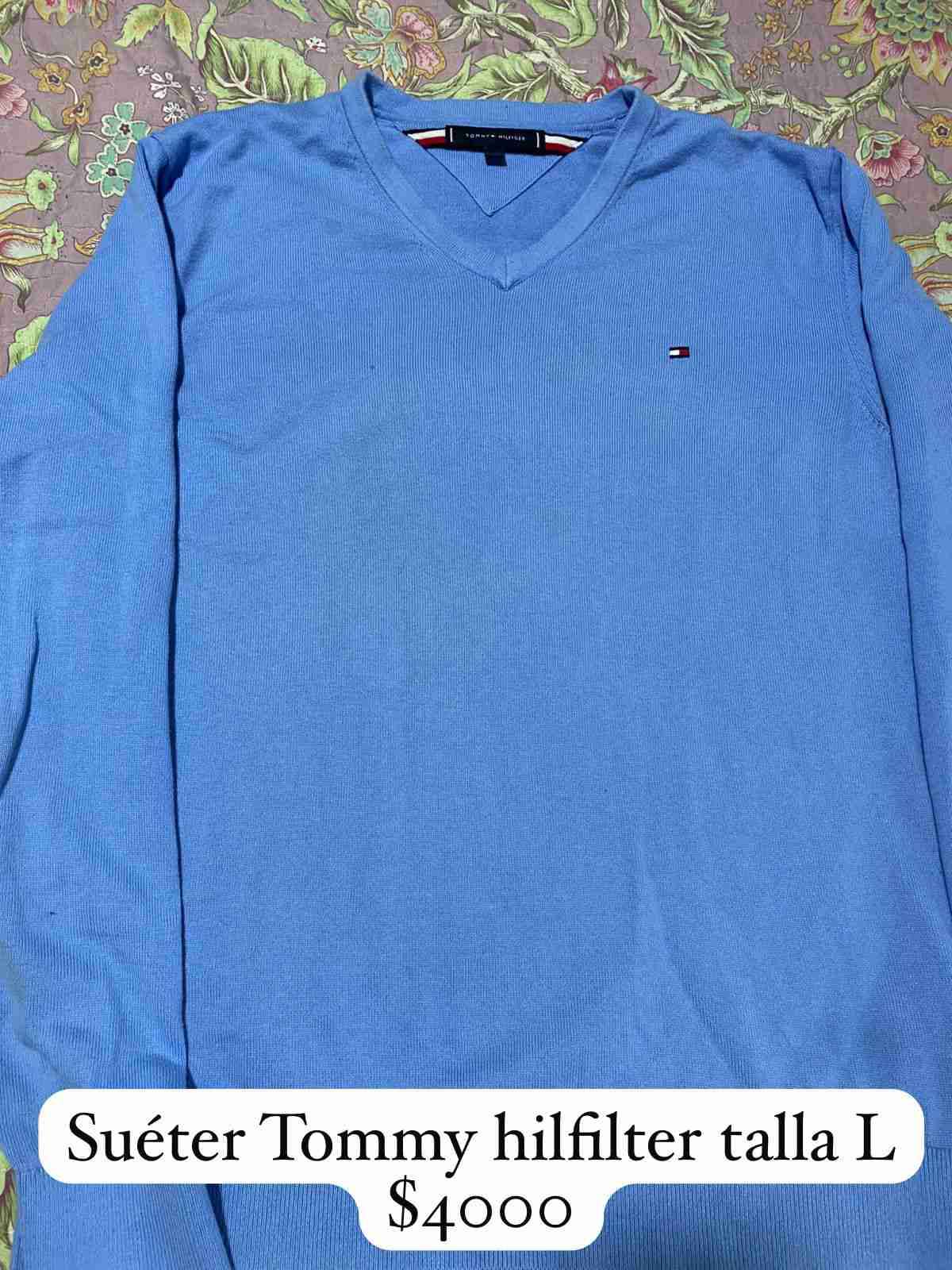 Suéter Tommy Hilfiger azul