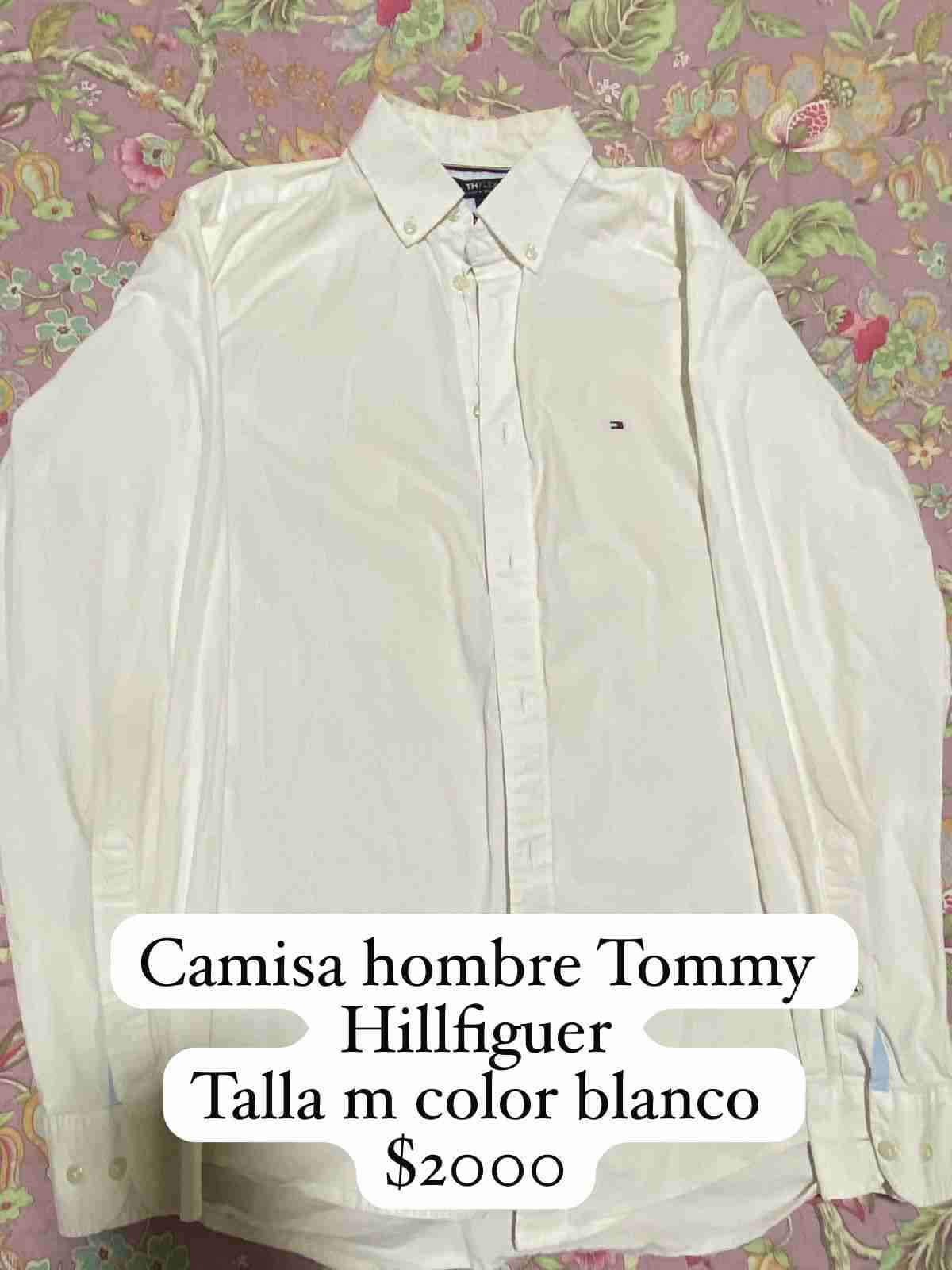 Camisa blanca Tommy Hilfiger hombre