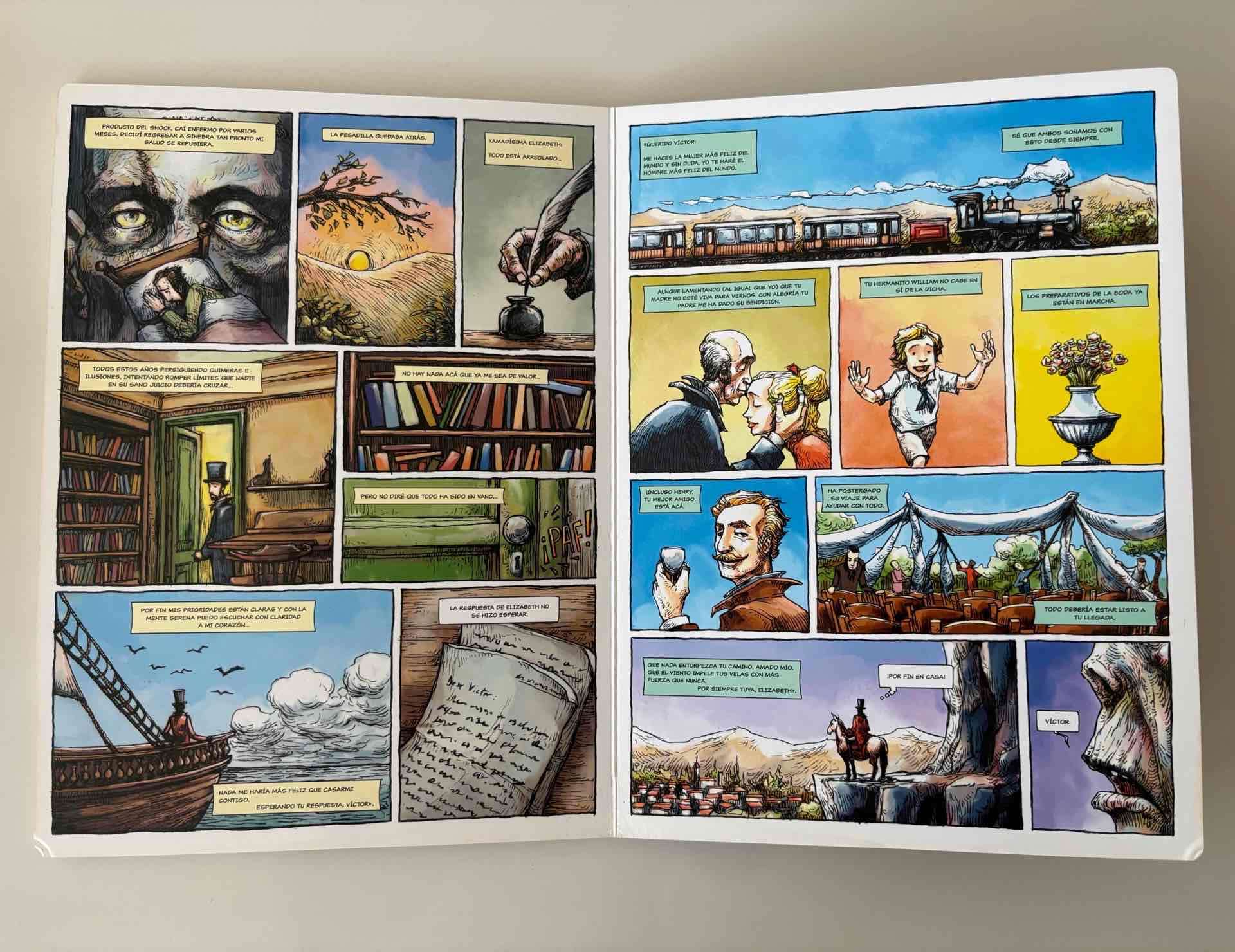 Cómic Frankenstein Edición Origo - miniatura 3