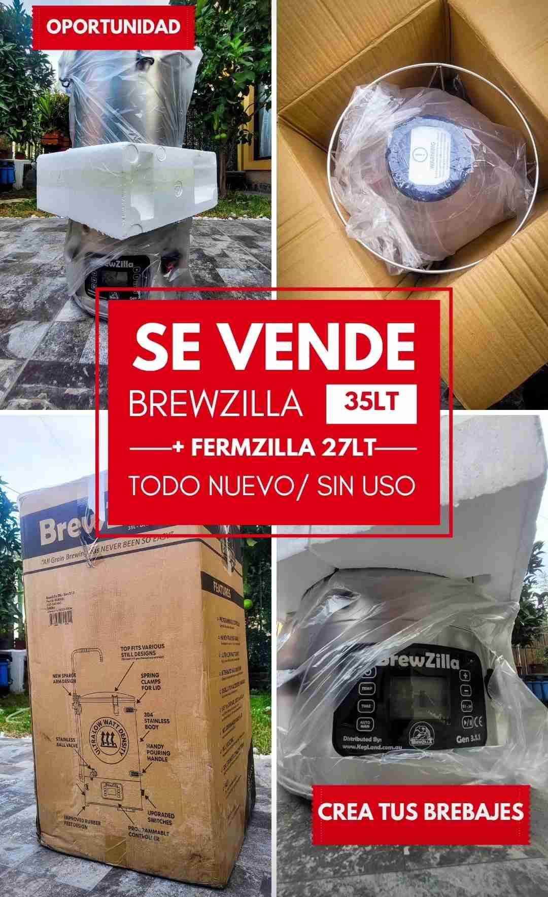 BrewZilla 35LT nuevo sin uso