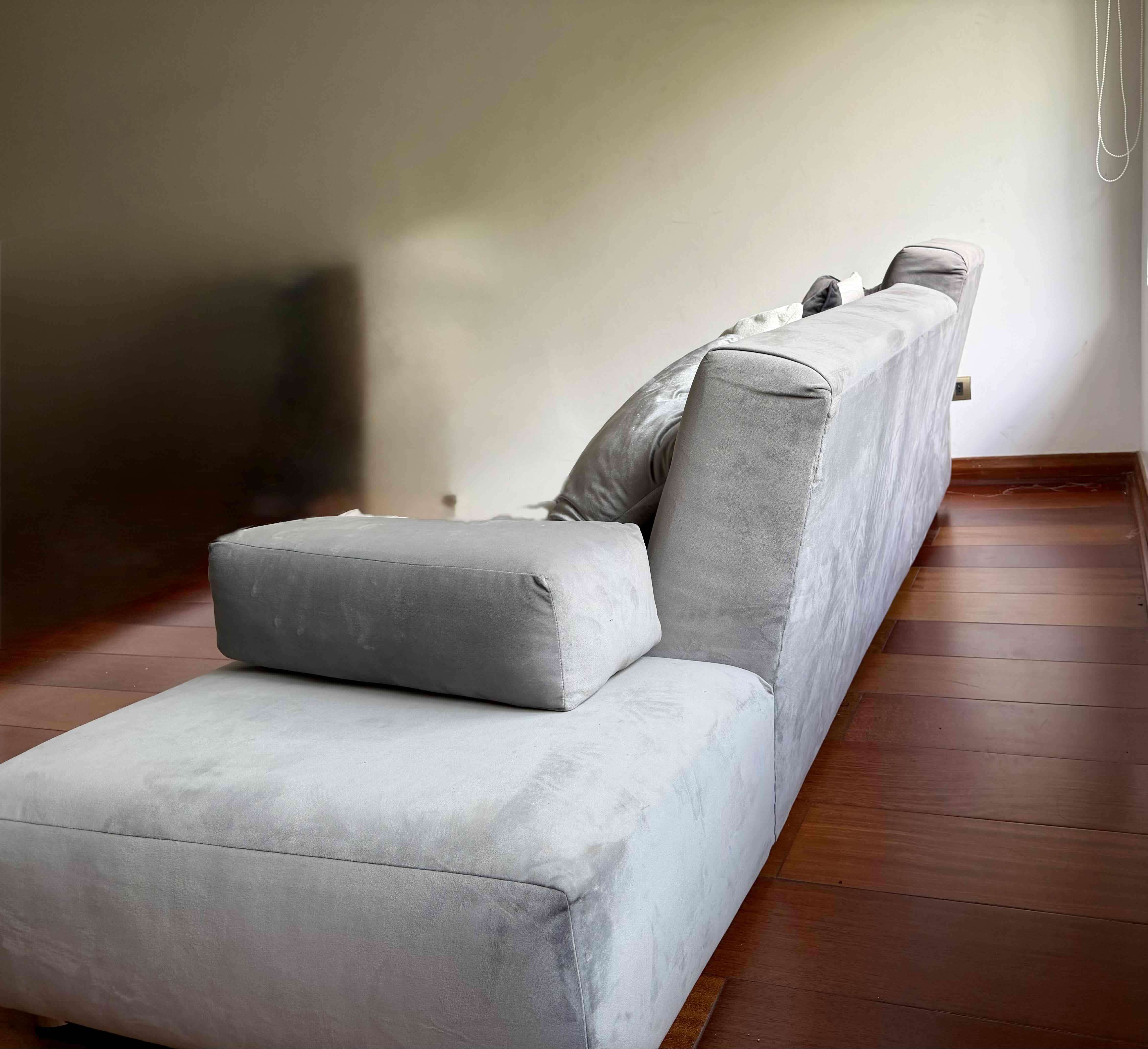 Sillón grande 3 cuerpos gris - miniatura 3