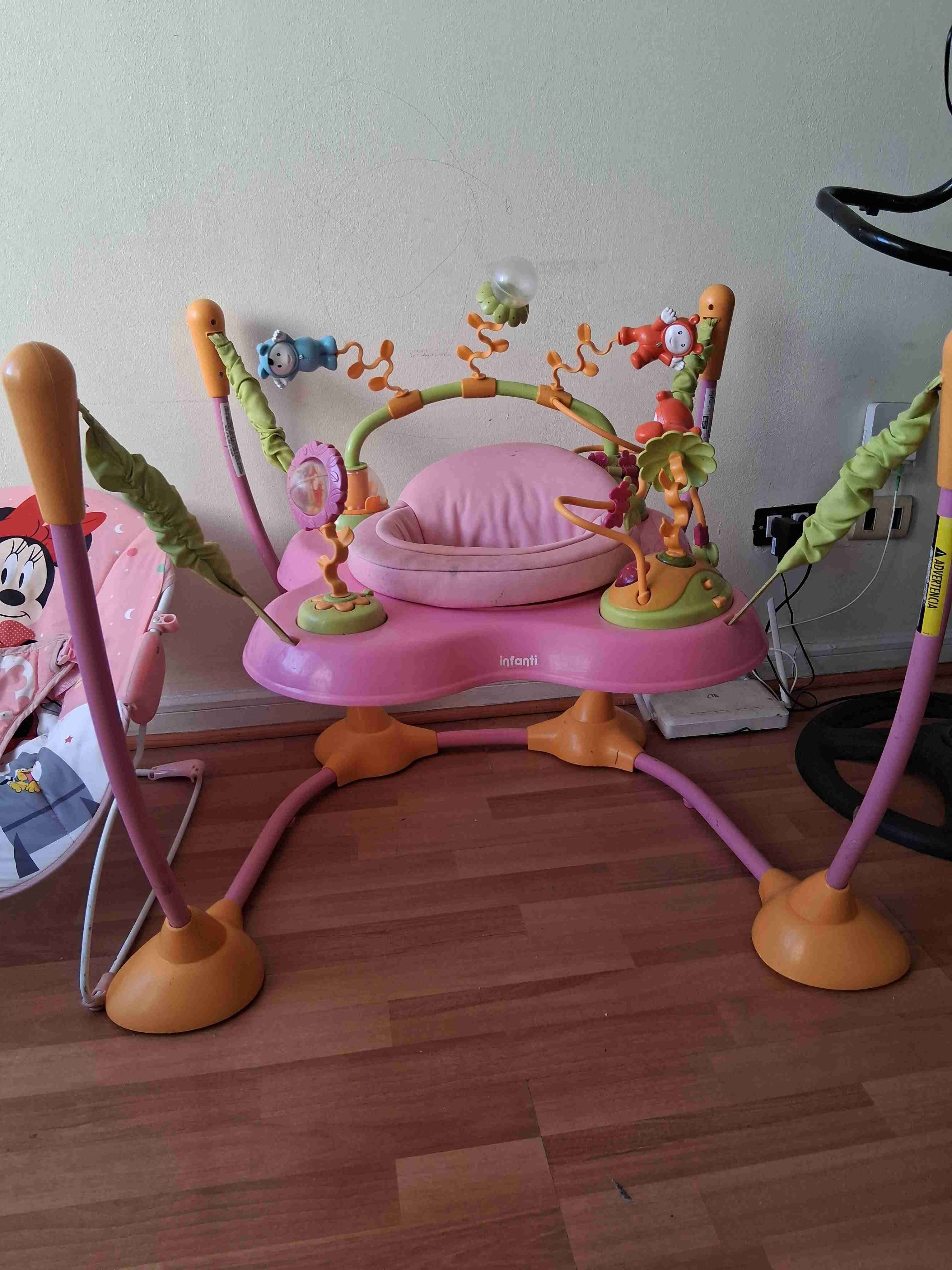 Centro de actividades Infanti rosa - miniatura 2