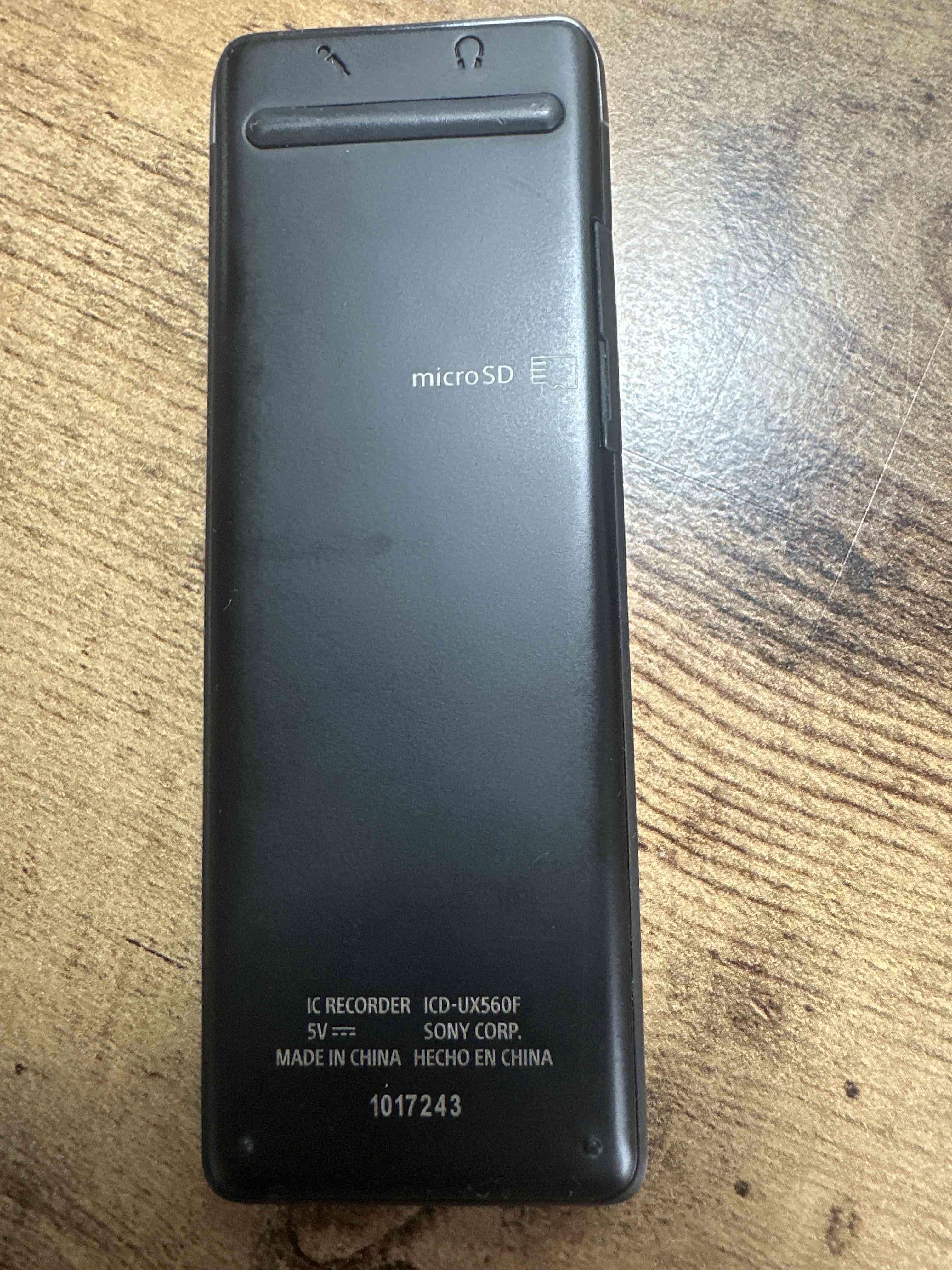 Grabadora de voz Sony - miniatura 2