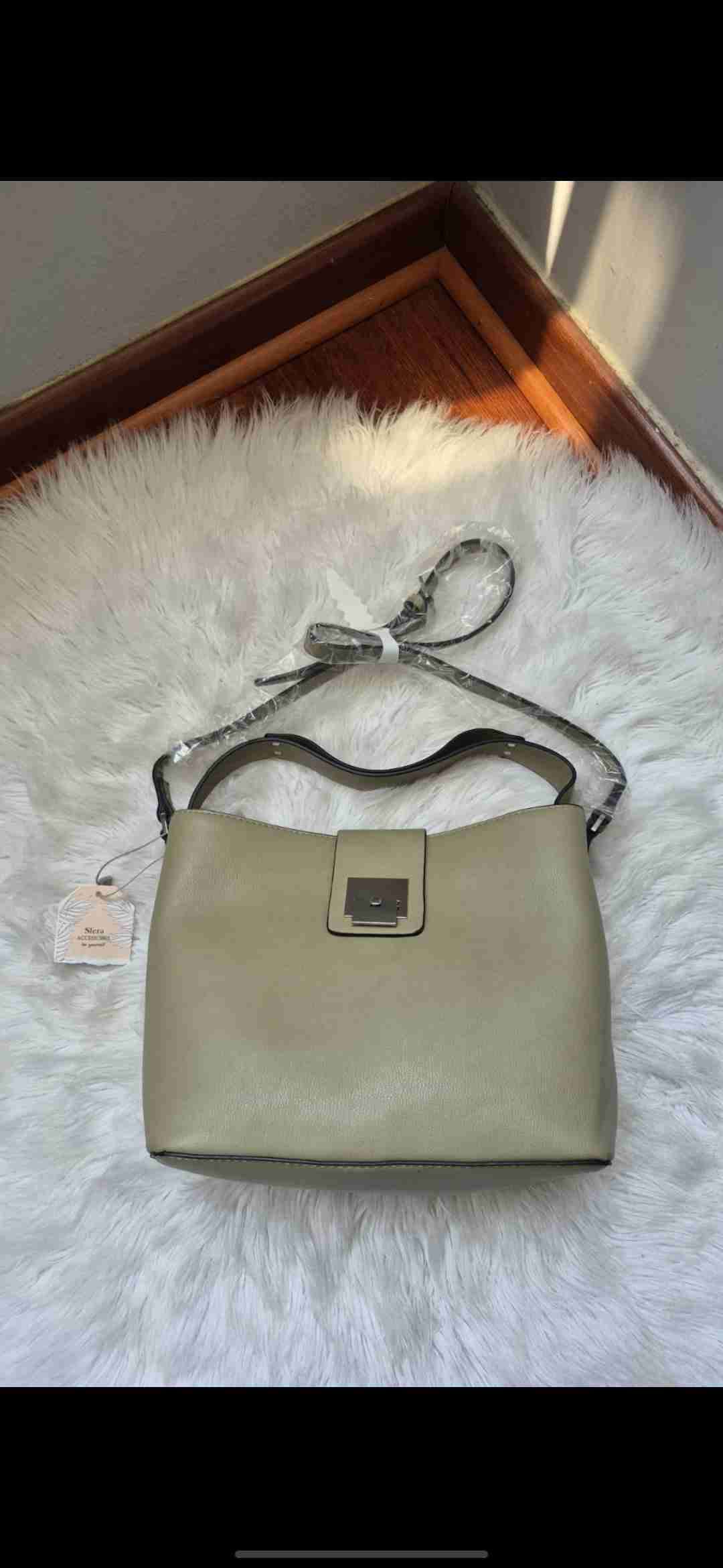 Cartera verde olivo elegante - miniatura 2