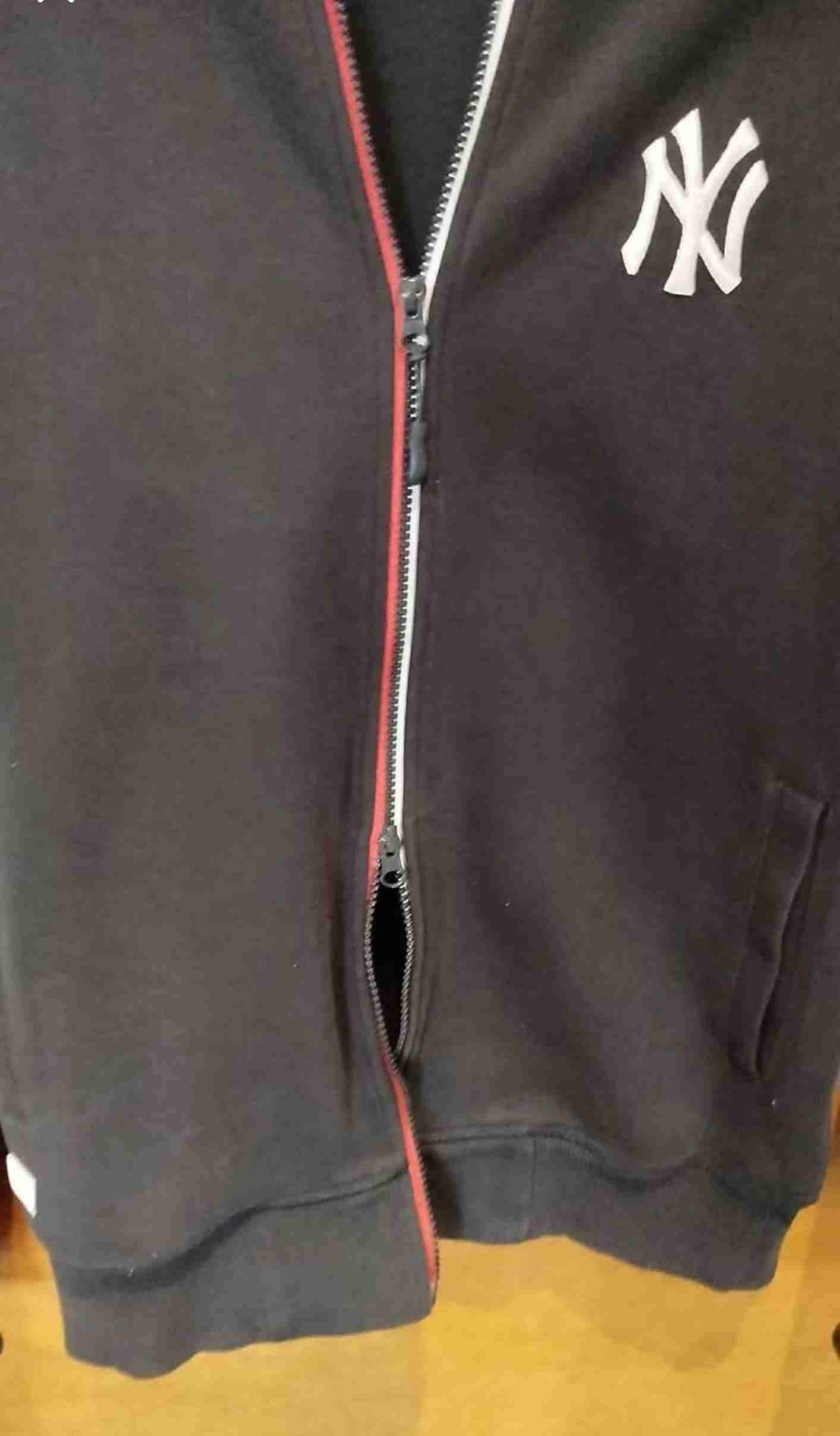 Polerón negro con cremallera New Era - miniatura 5