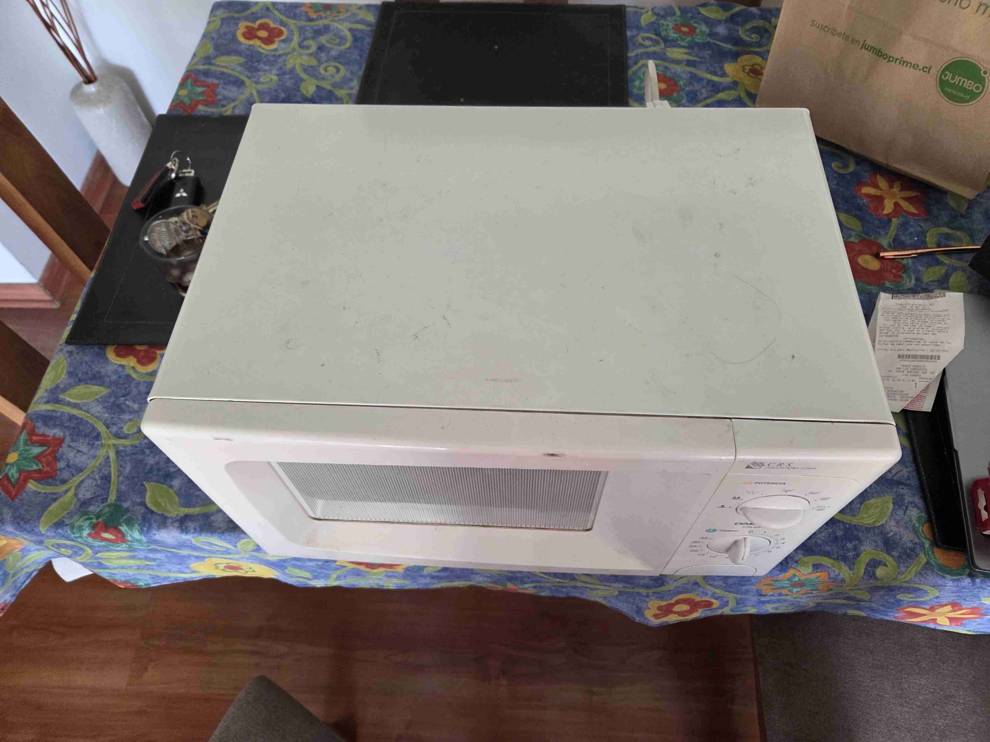 Microondas Daewoo blanco - miniatura 4