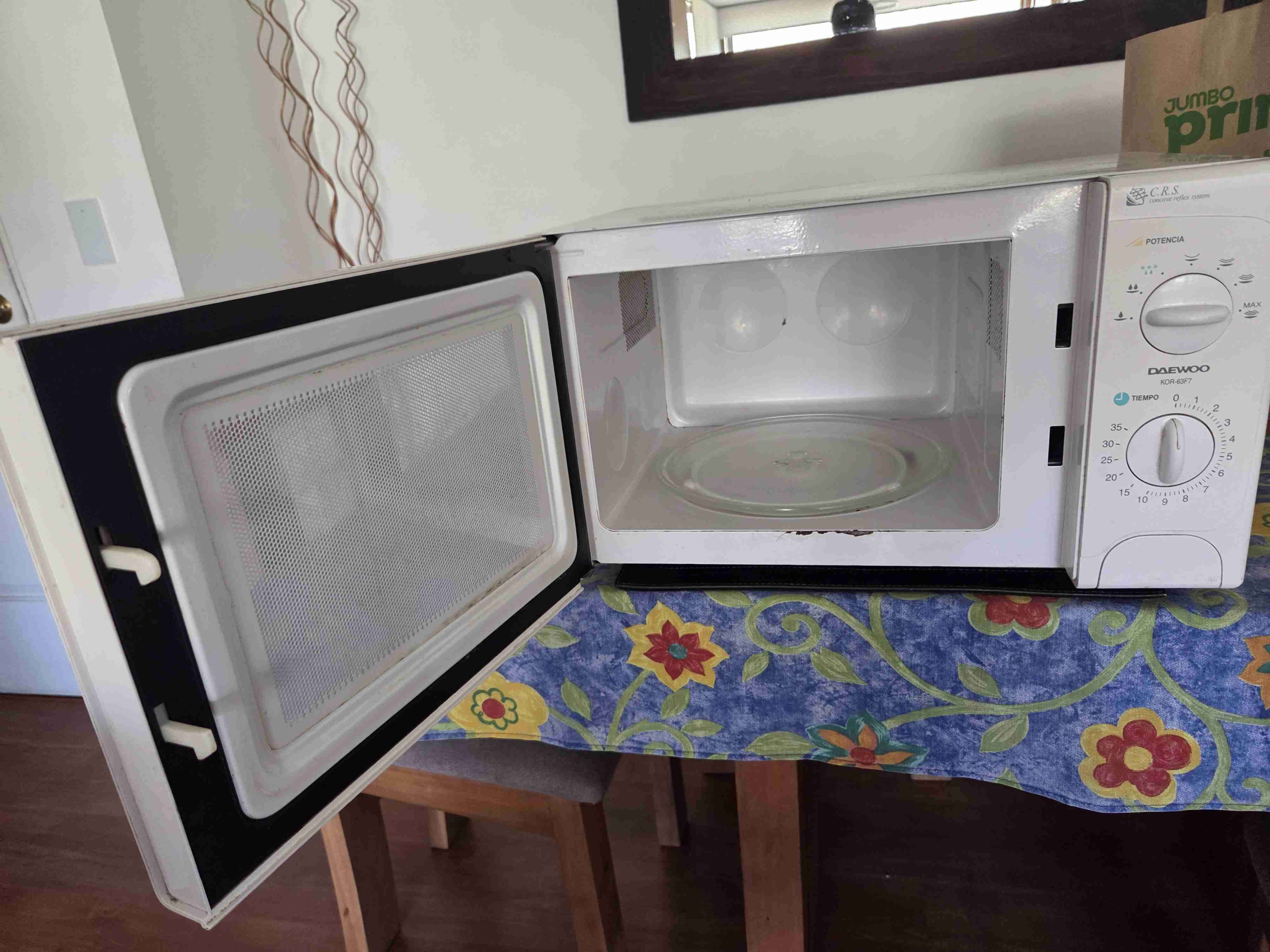 Microondas blanco Daewoo - miniatura 2