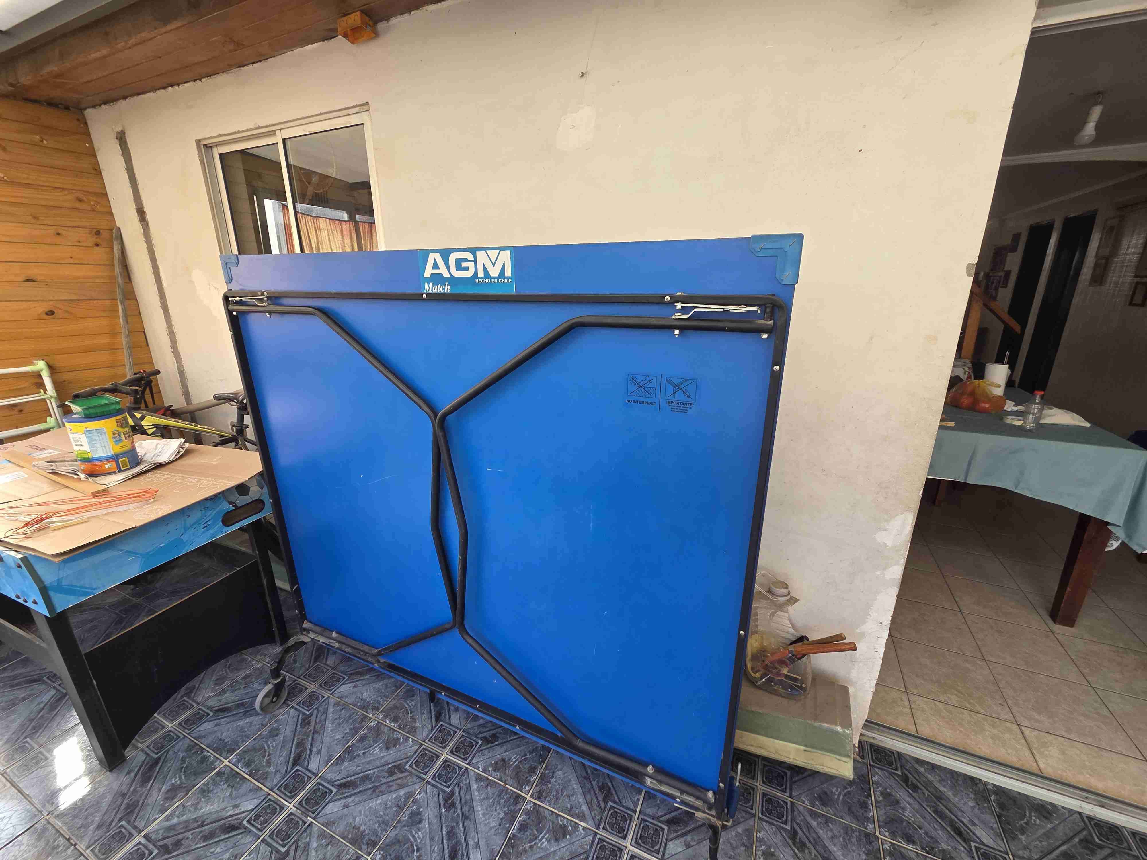 Mesa de ping pong AGM plegable