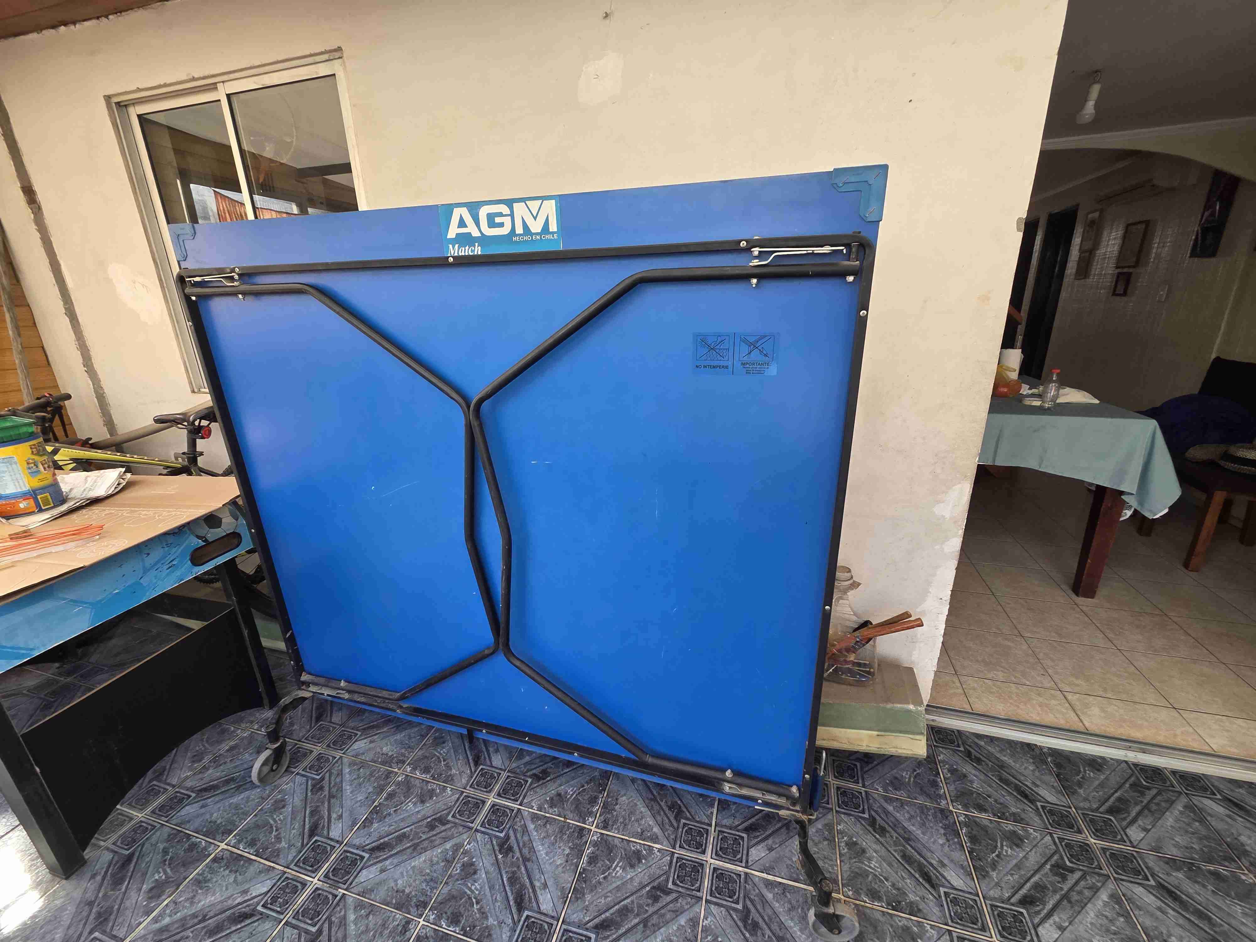 Mesa de ping pong AGM plegable - miniatura 2