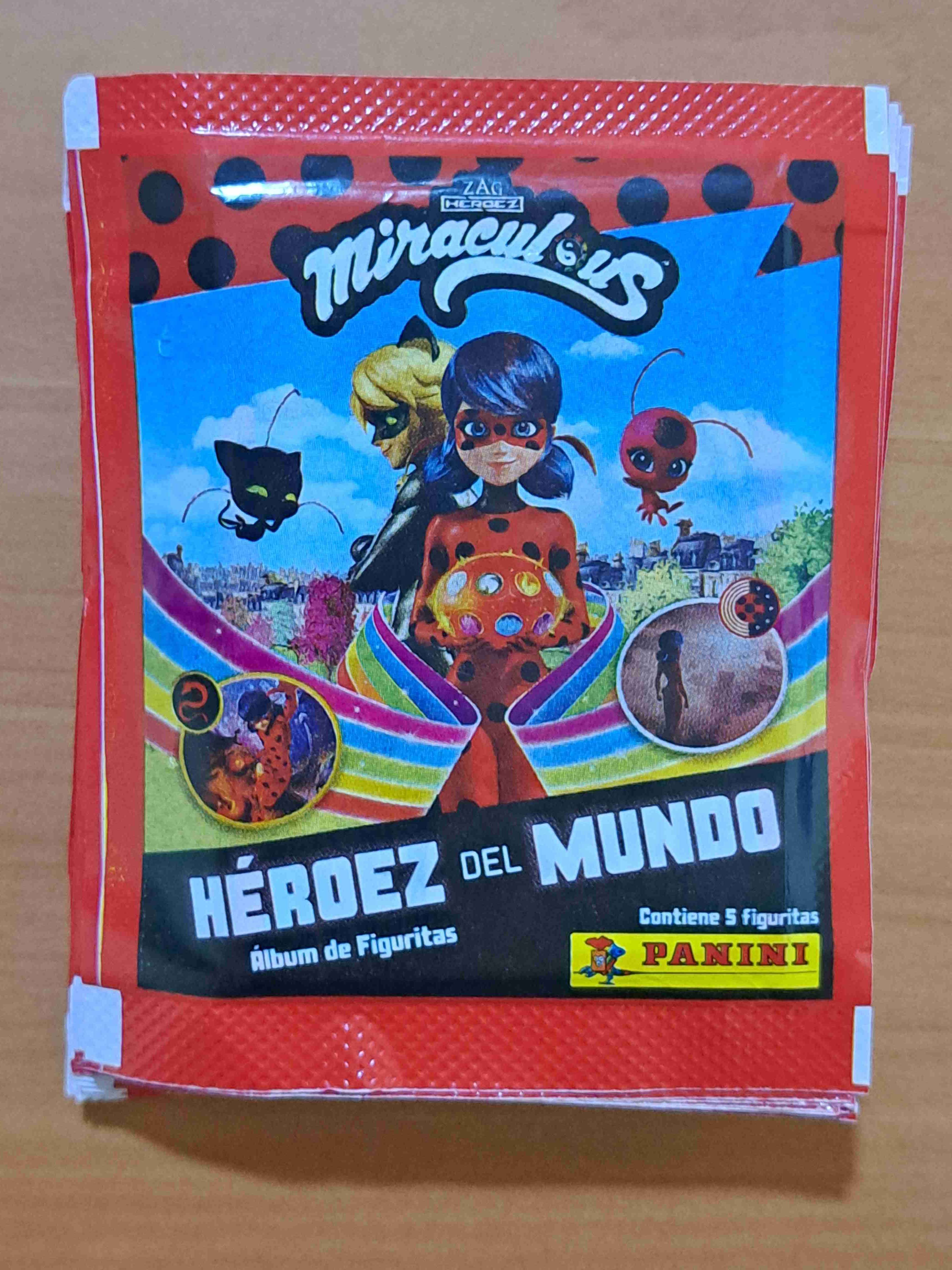 Álbum y set 25 sobres  Miraculous Panini - miniatura 2