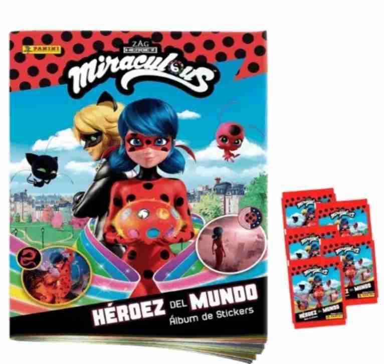Álbum y set 25 sobres  Miraculous Panini - miniatura 3