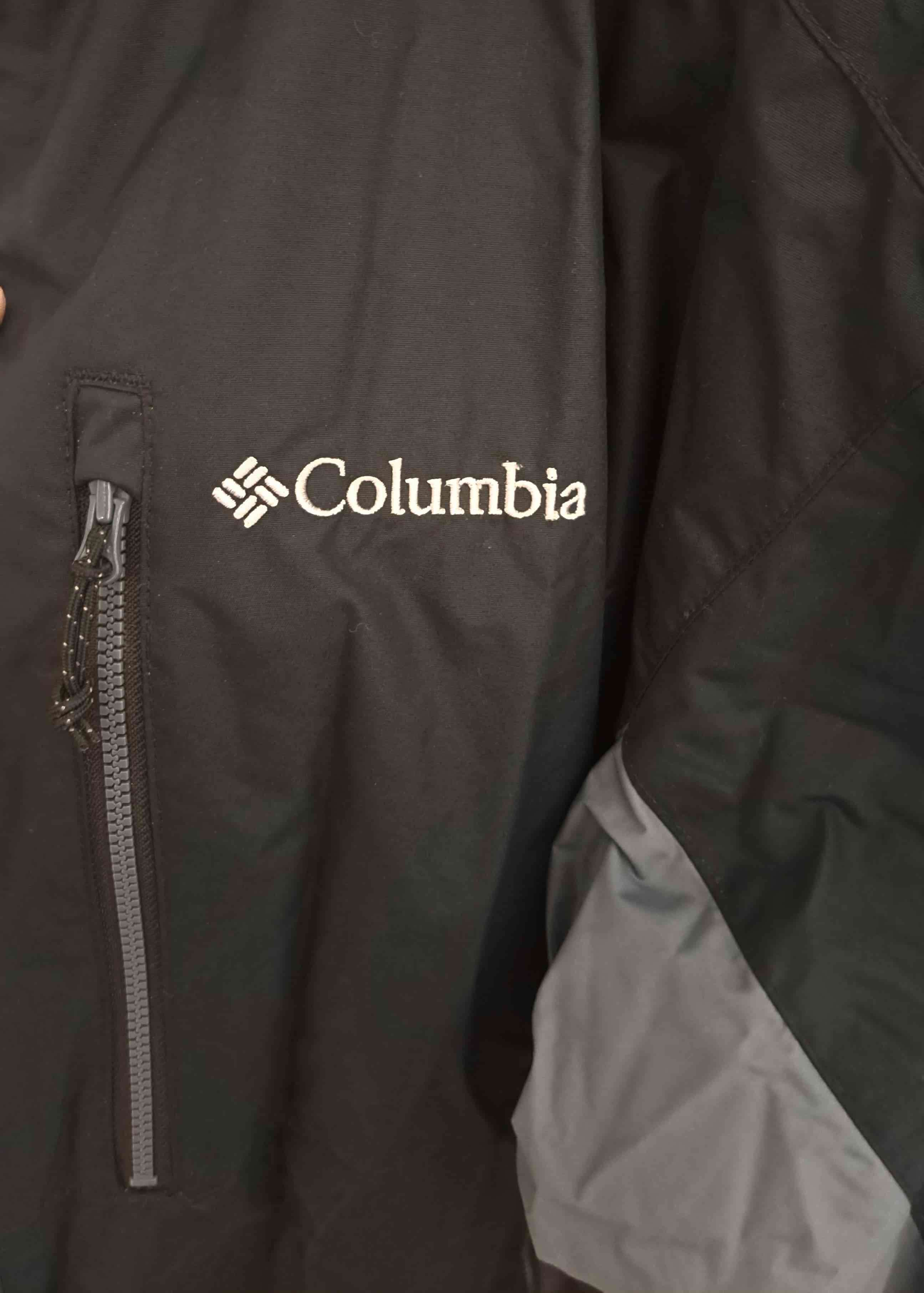 Chaqueta Columbia impermeable negra XL - miniatura 2