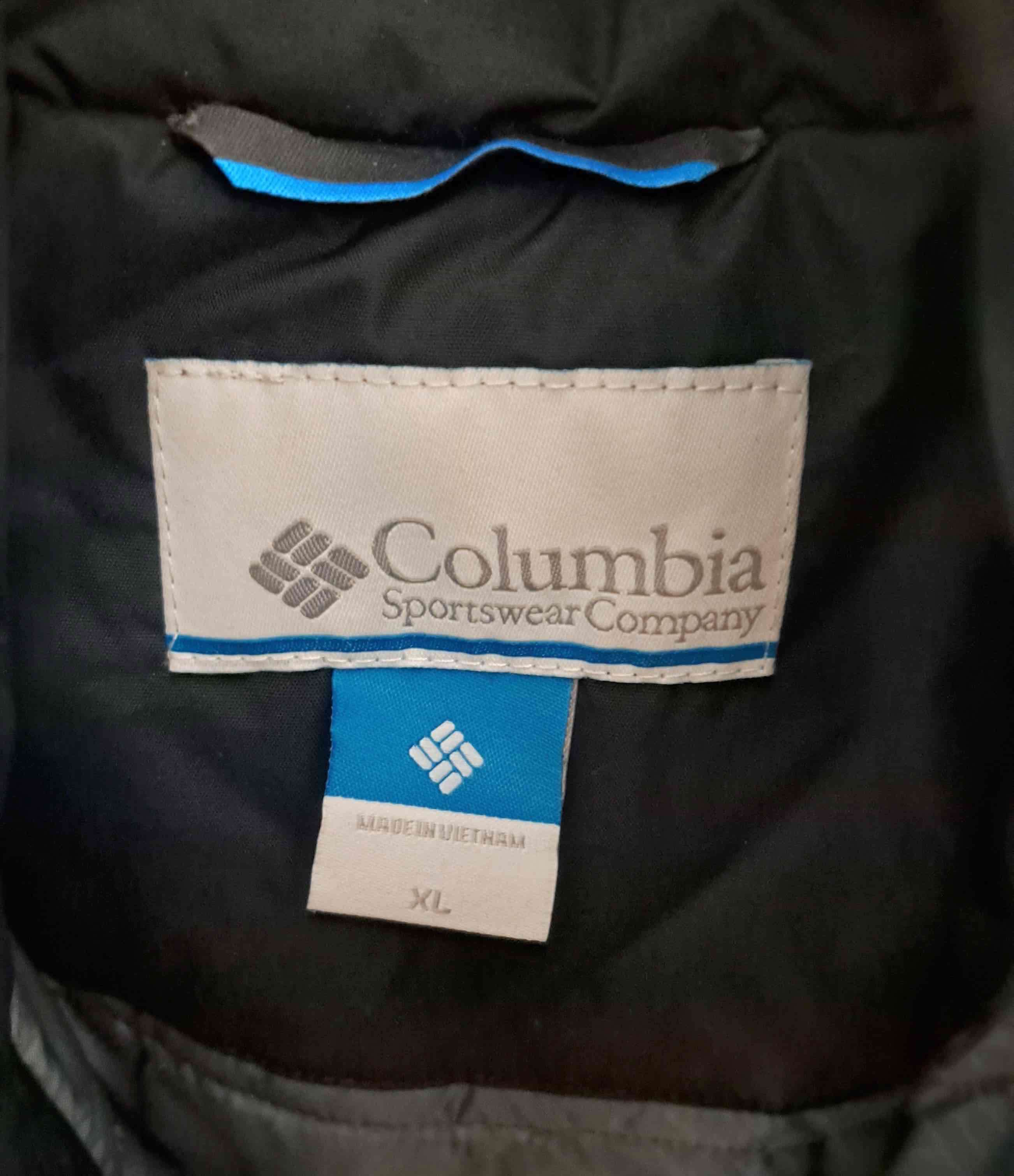 Chaqueta Columbia impermeable negra XL - miniatura 3