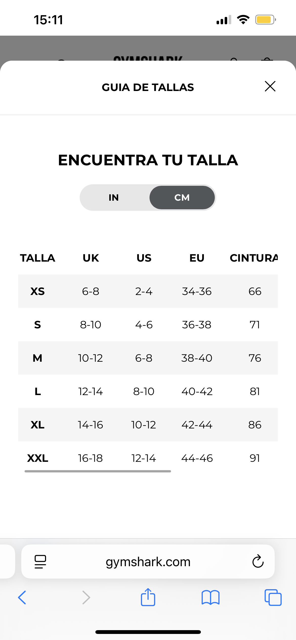 Calzas deportivas Gymshark - miniatura 4