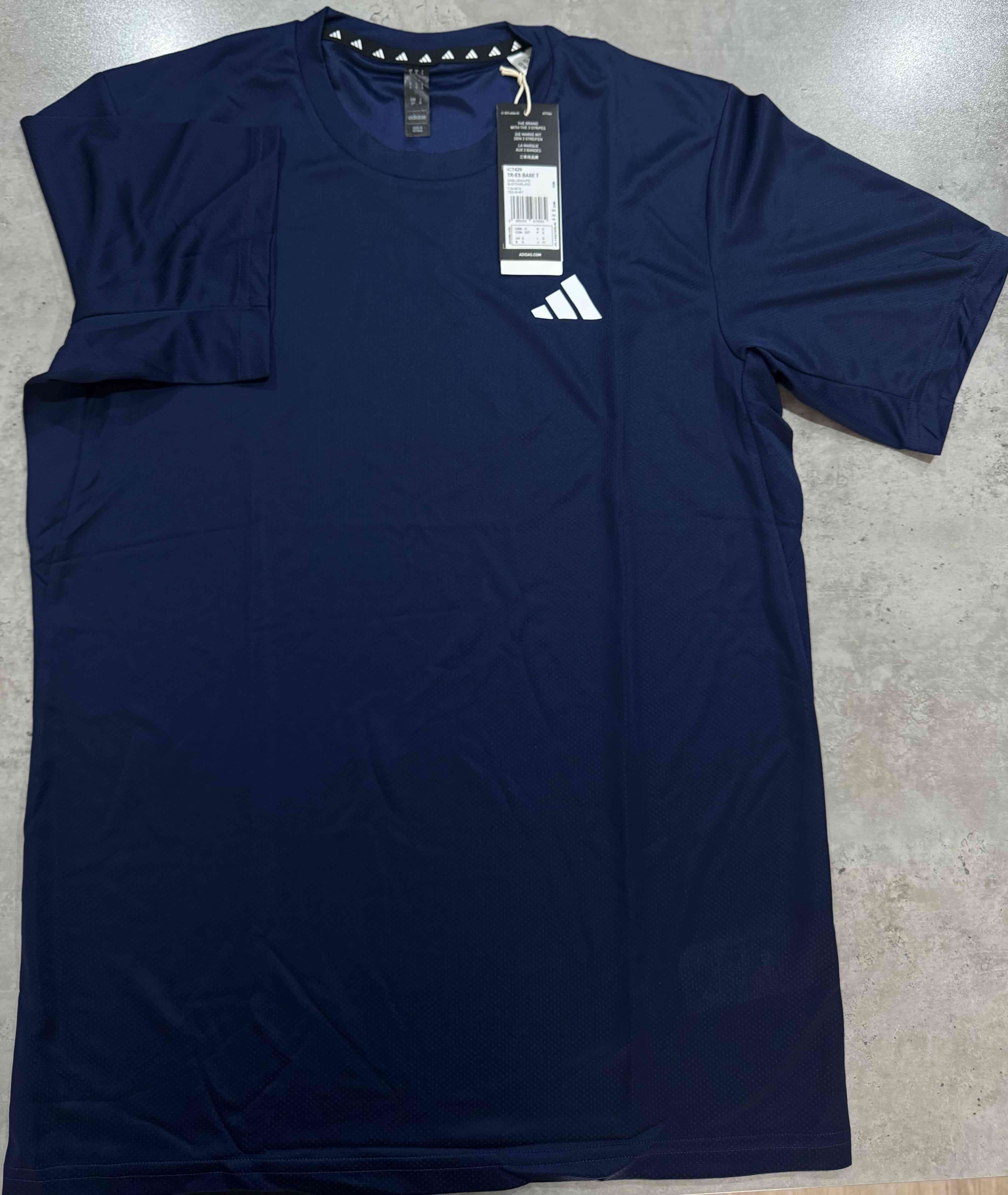 Polera deportiva azul hombre - miniatura 2