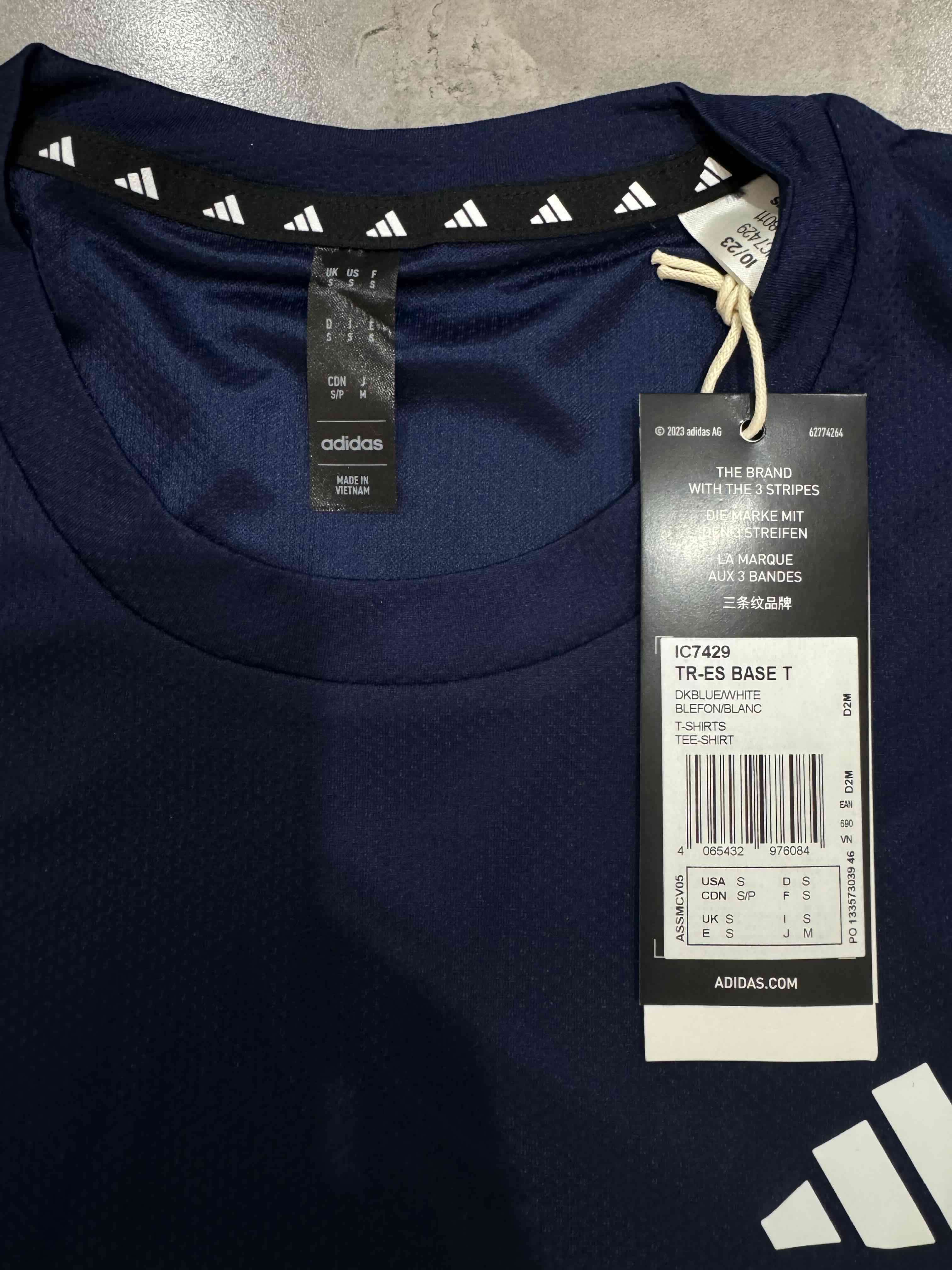 Polera deportiva azul hombre - miniatura 3