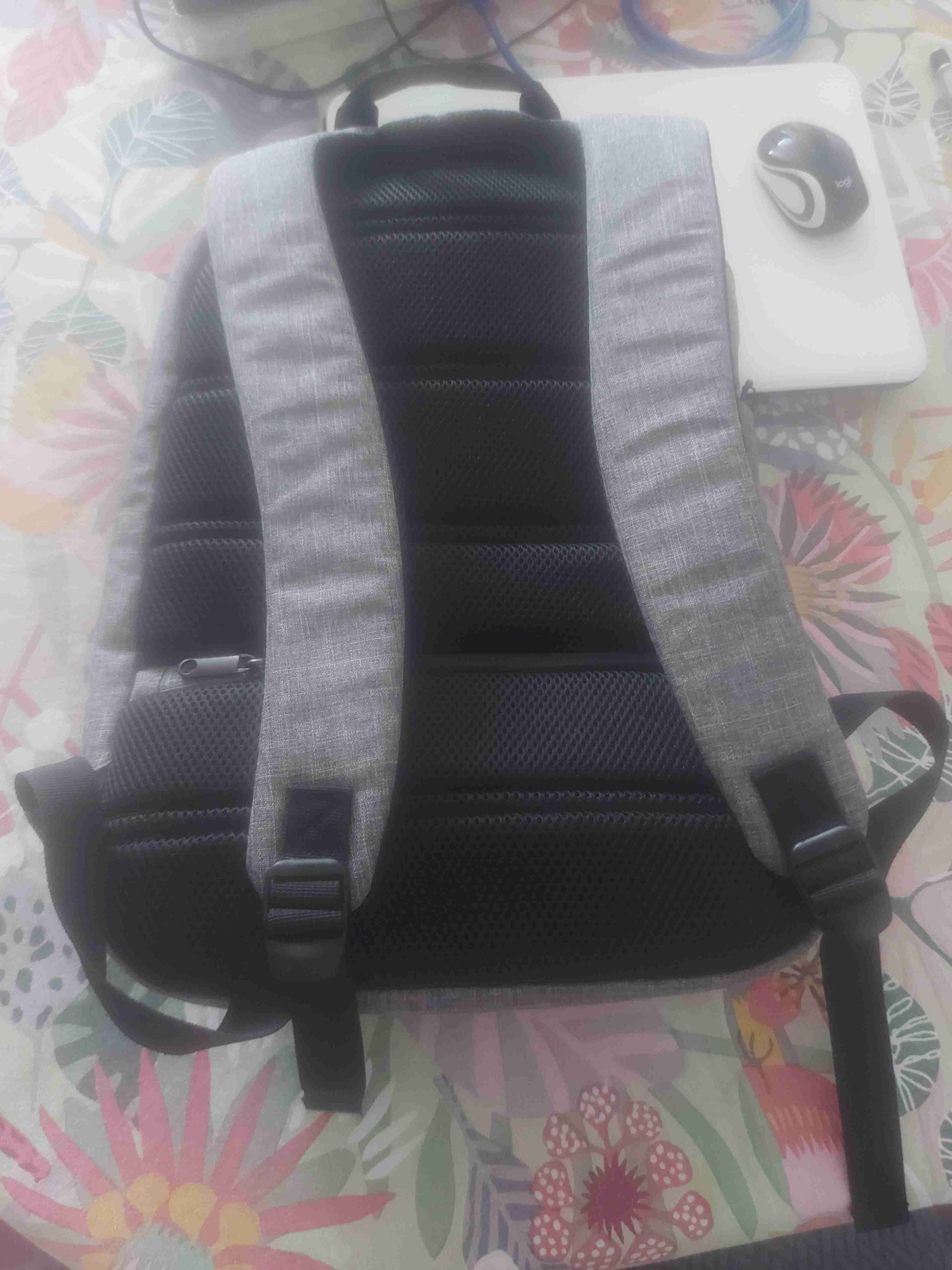 Mochila gris notebook - miniatura 2