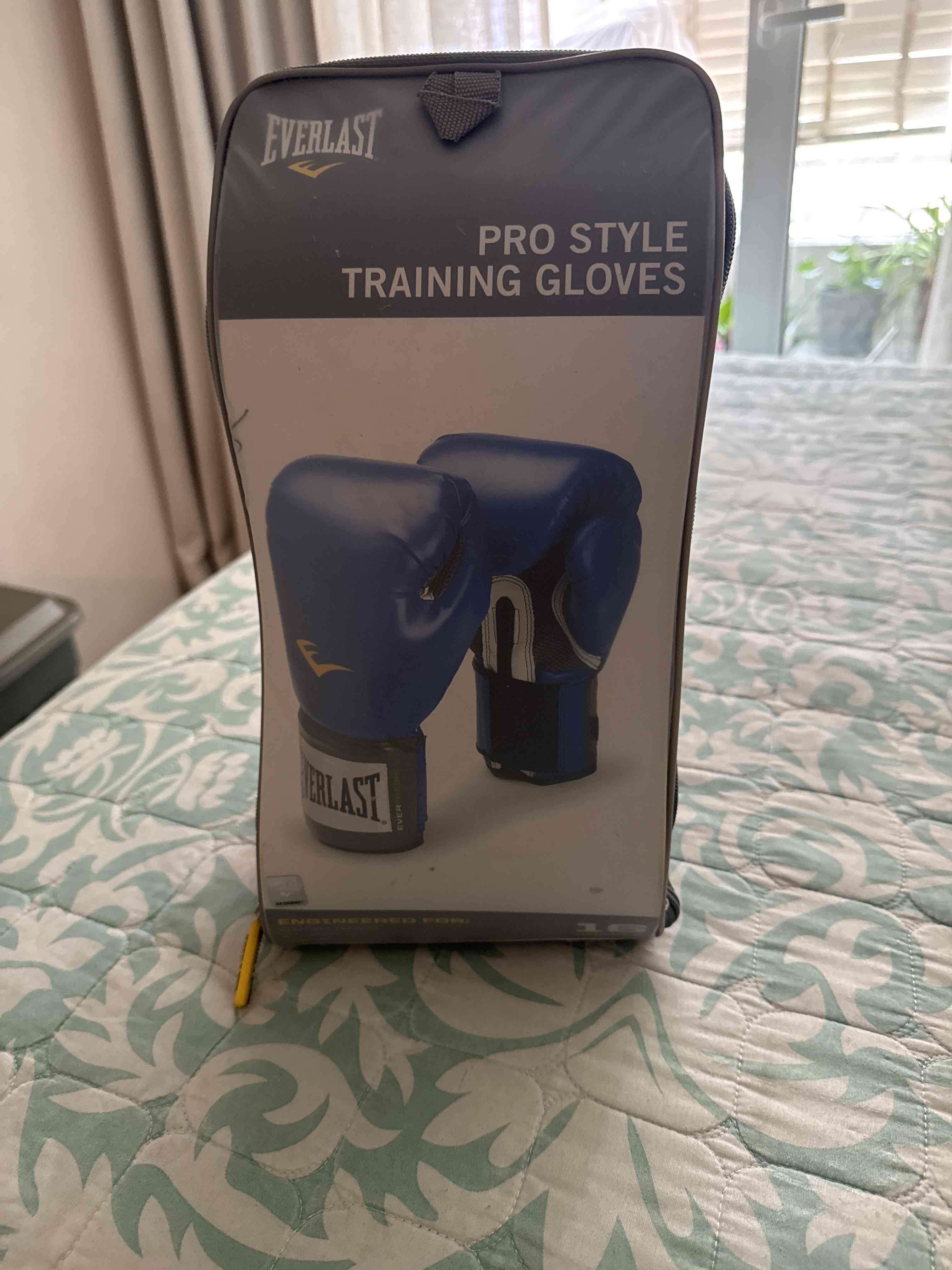 Guantes de entrenamiento Everlast azules