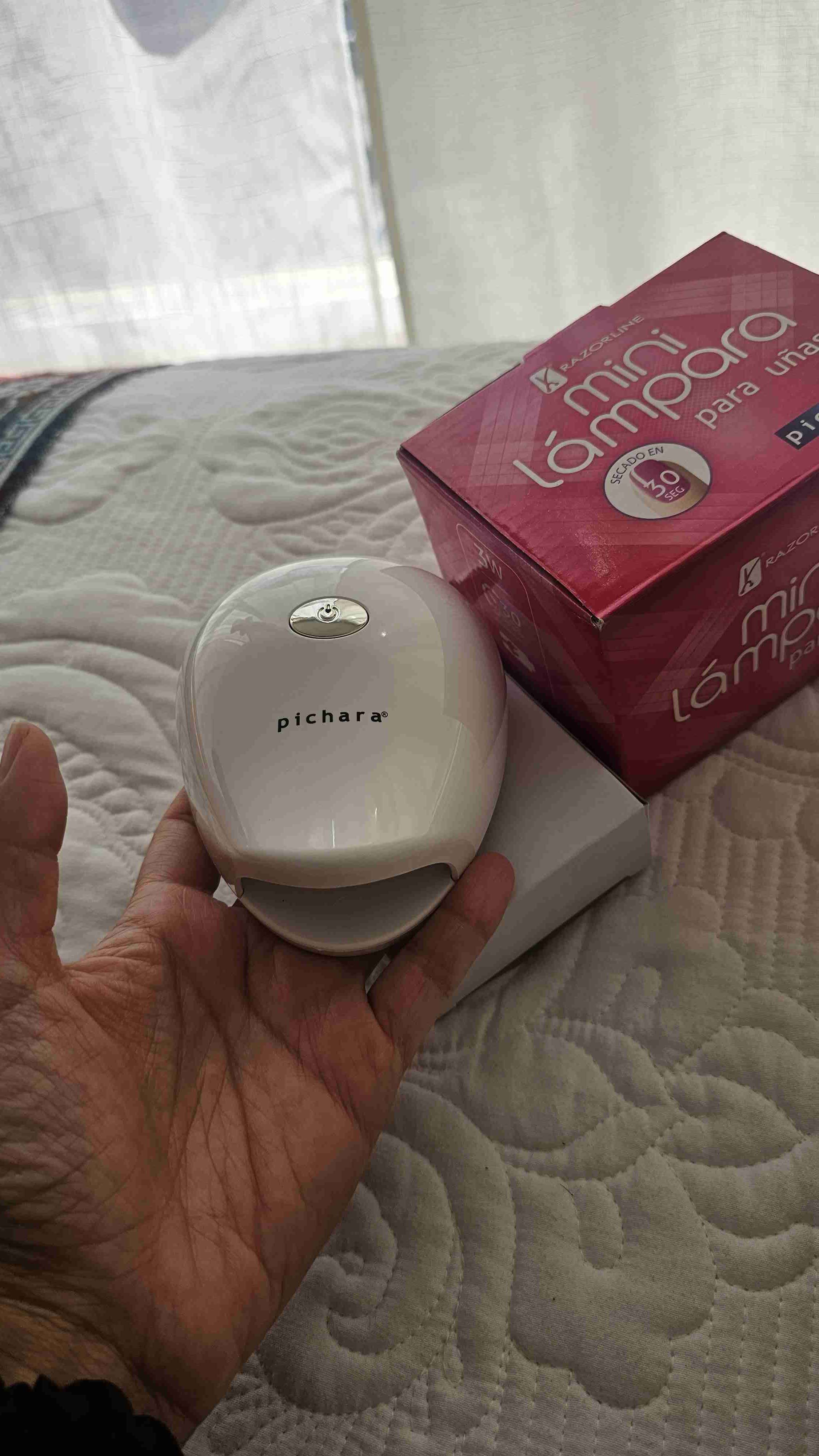 Mini lámpara para uñas LED