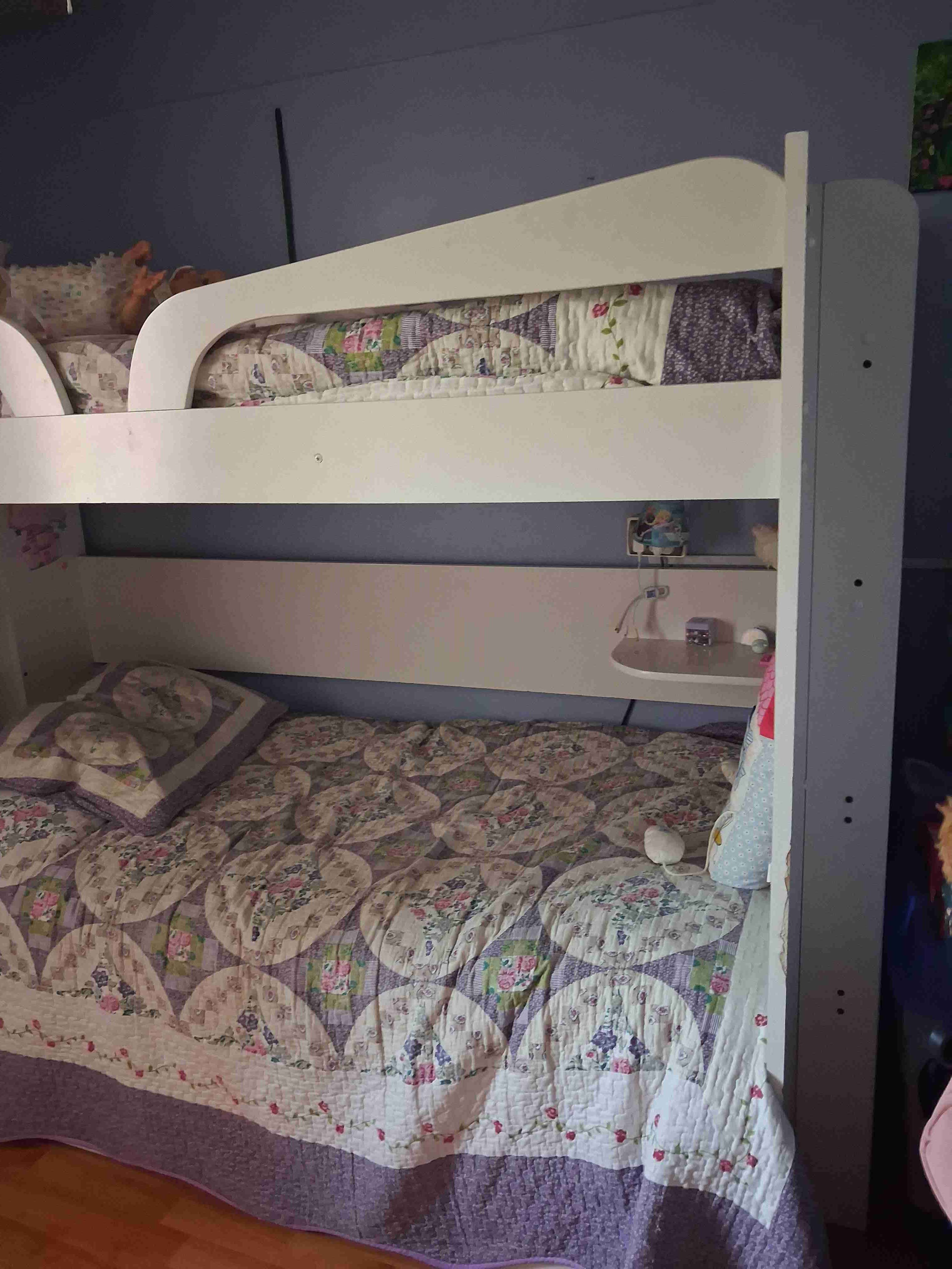 Camarote infantil blanco - miniatura 2