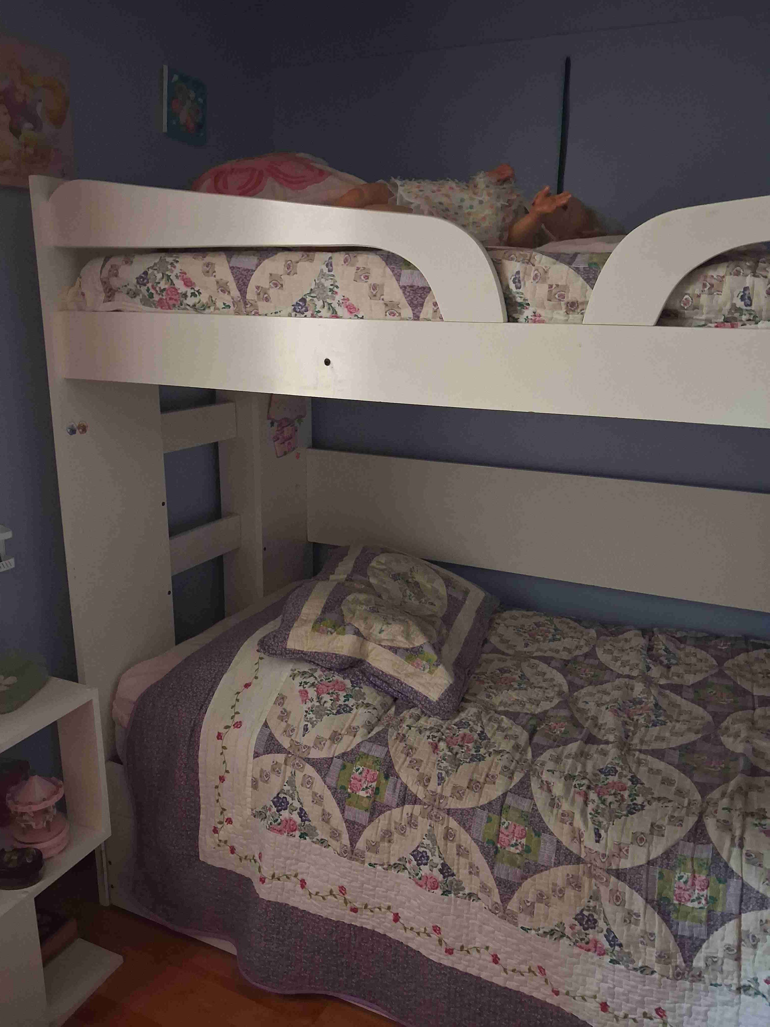 Camarote infantil blanco - miniatura 3