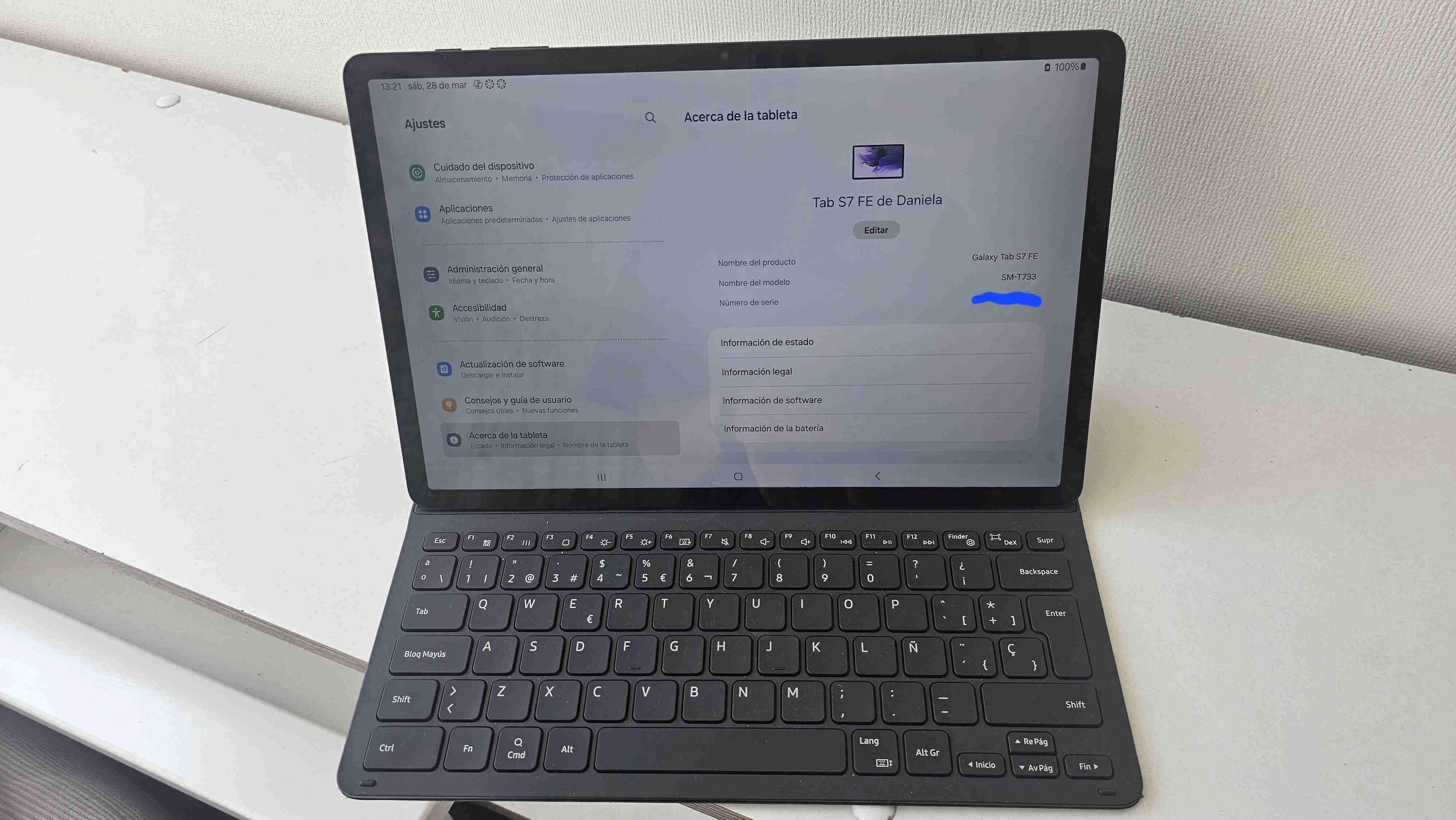 Tablet Samsung S7 FE - miniatura 3