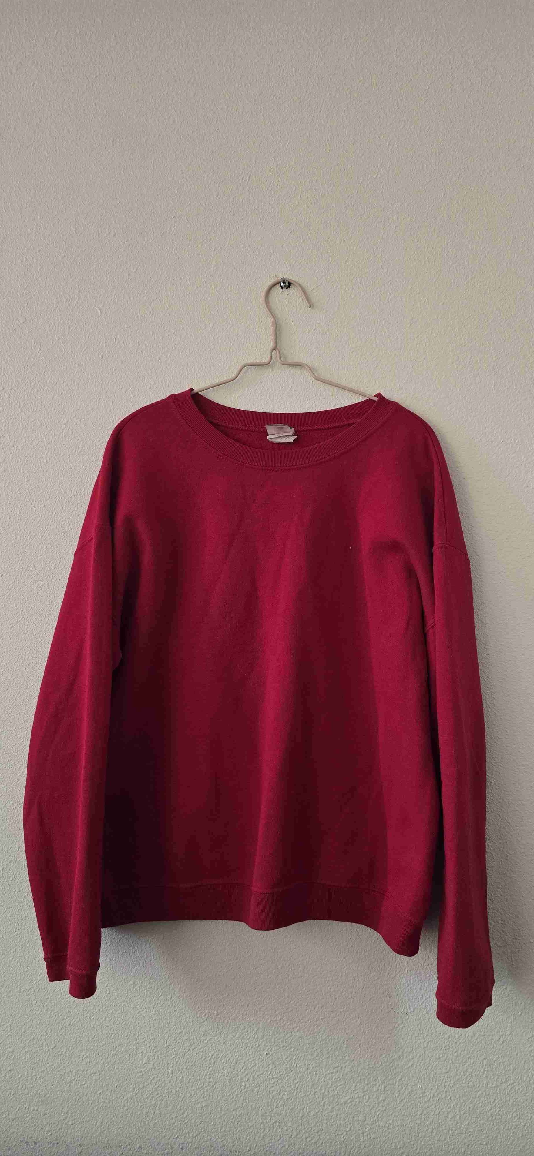 Polerón rojo unisex (conversable)