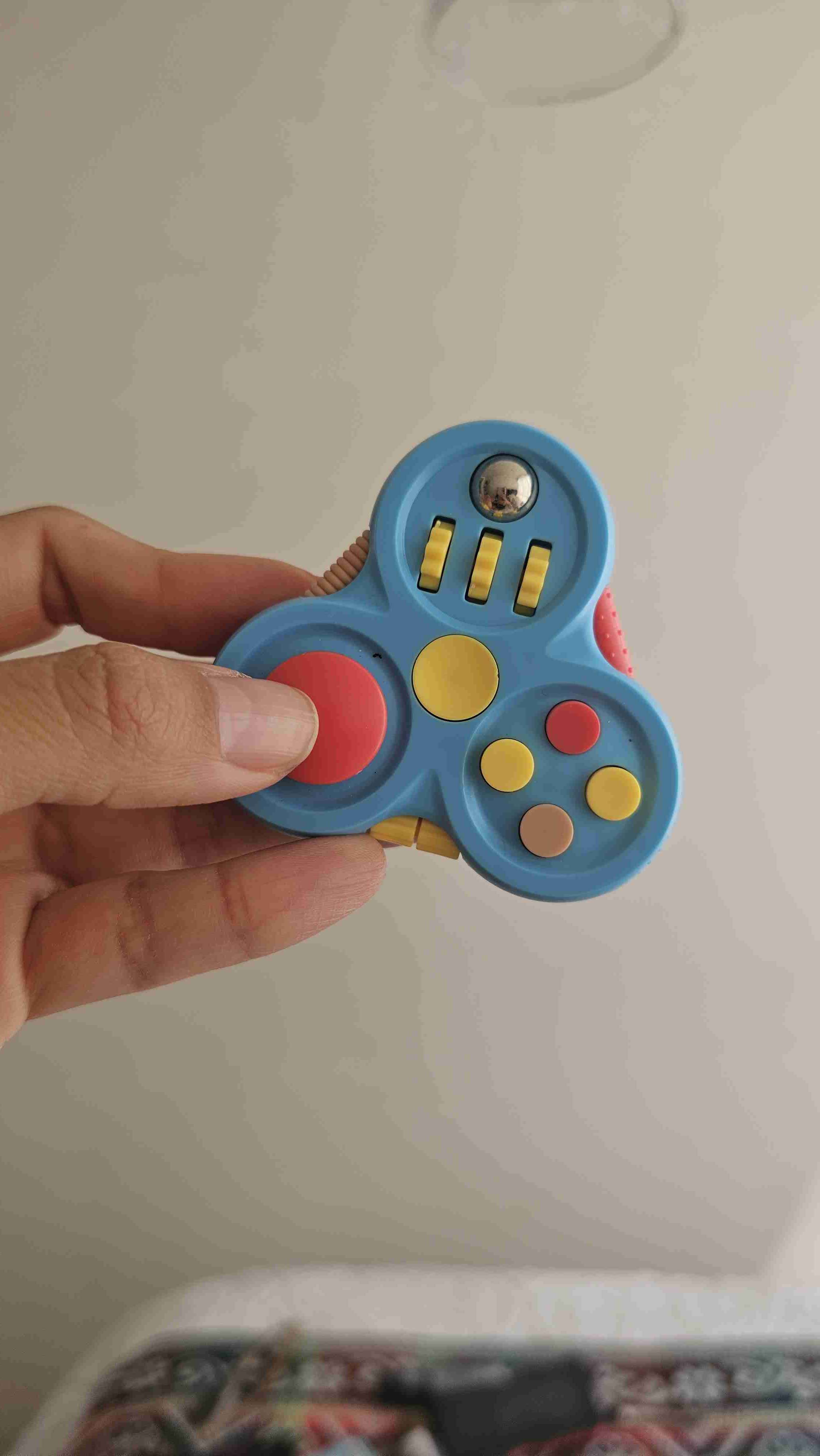 Llavero cubo rubik y juguete fidget - 3