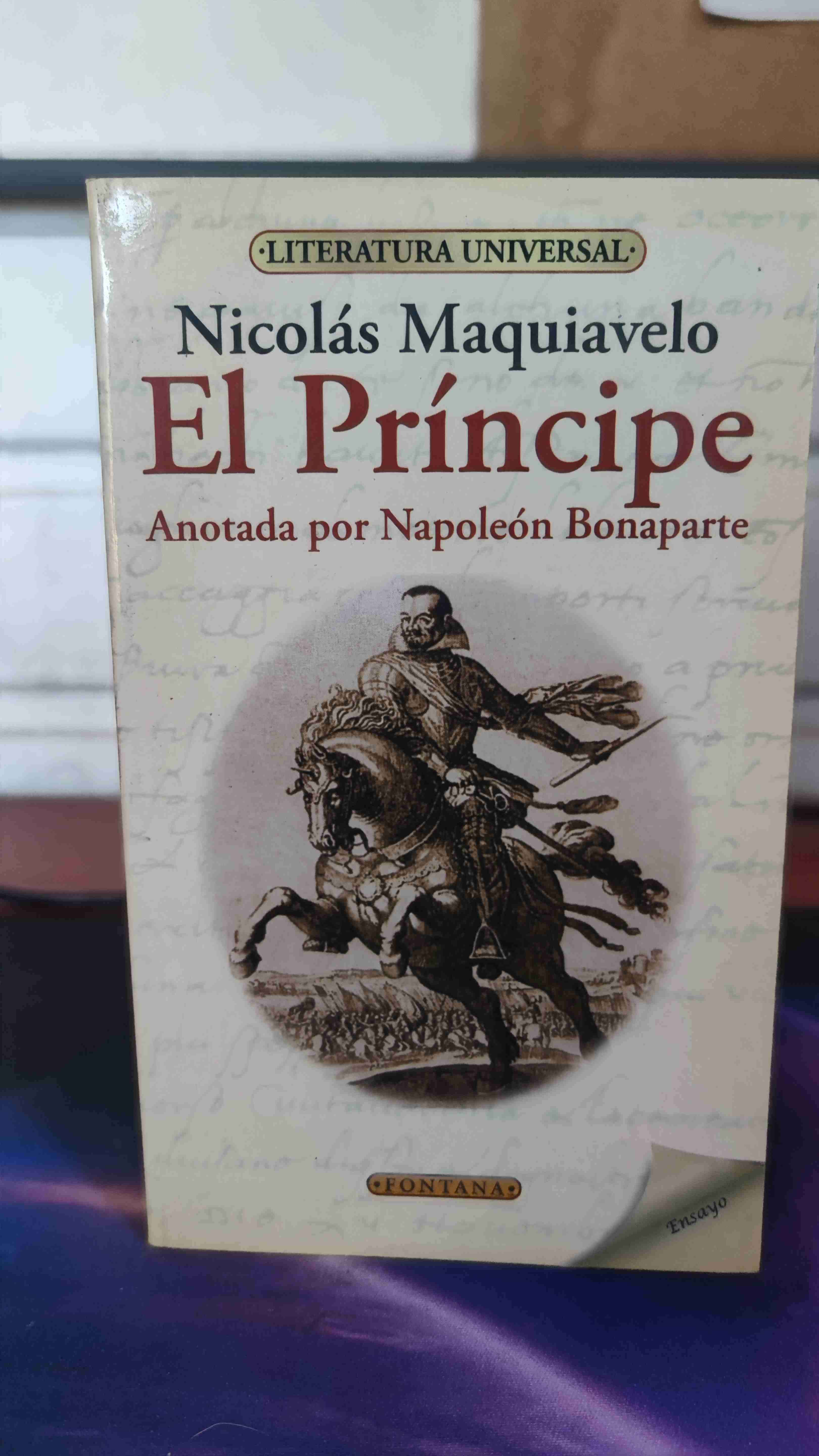 Libro El Príncipe - Nicolás Maquiavelo - miniatura 2