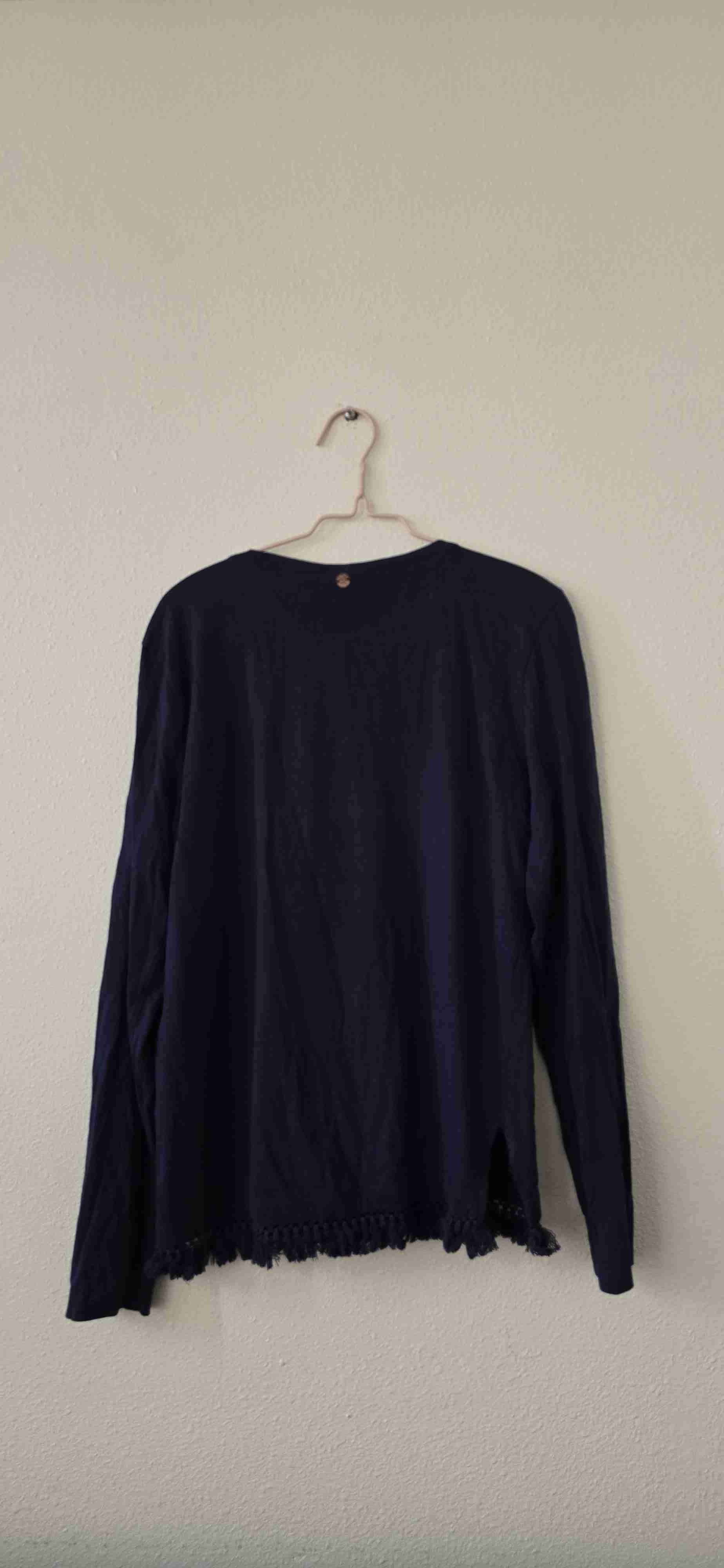 Polera manga larga azul - miniatura 2