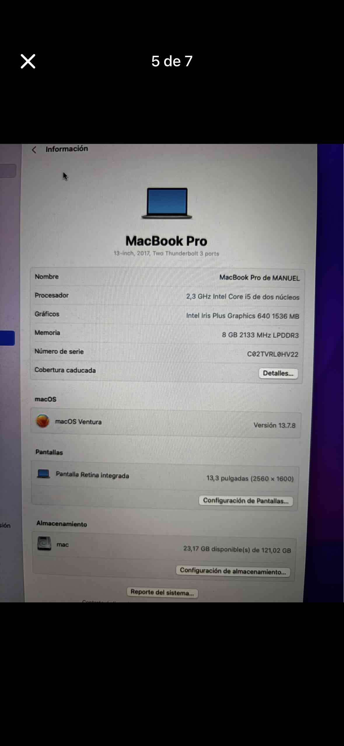 Laptop Apple MacBook Pro - miniatura 5