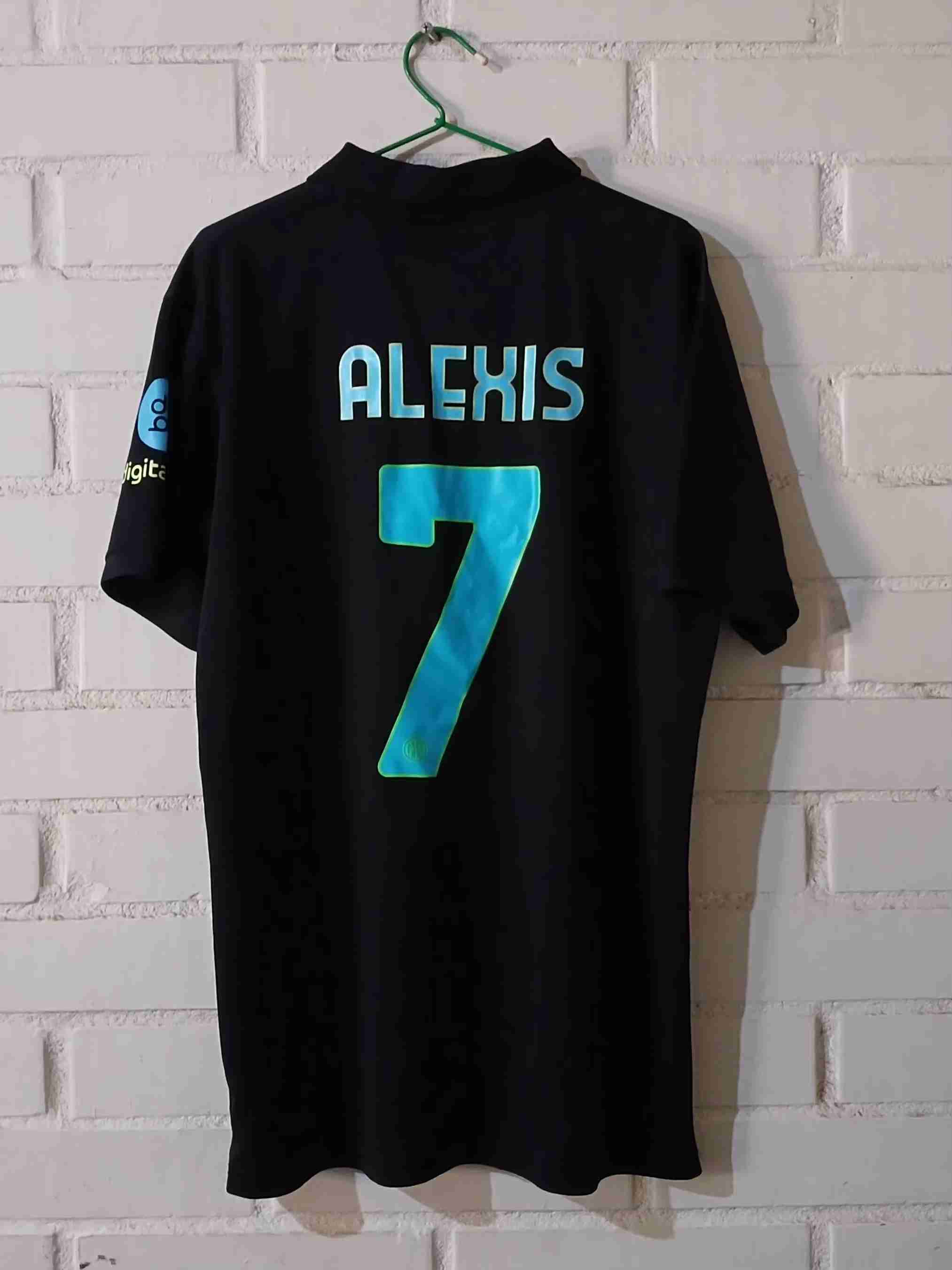 Polera deportiva negra Inter - miniatura 2