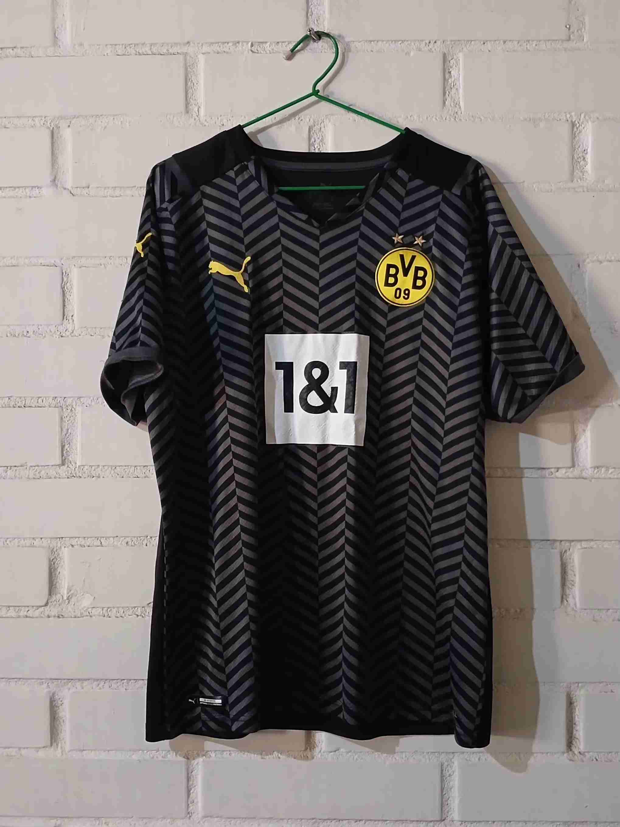 Camiseta negra BVB Puma