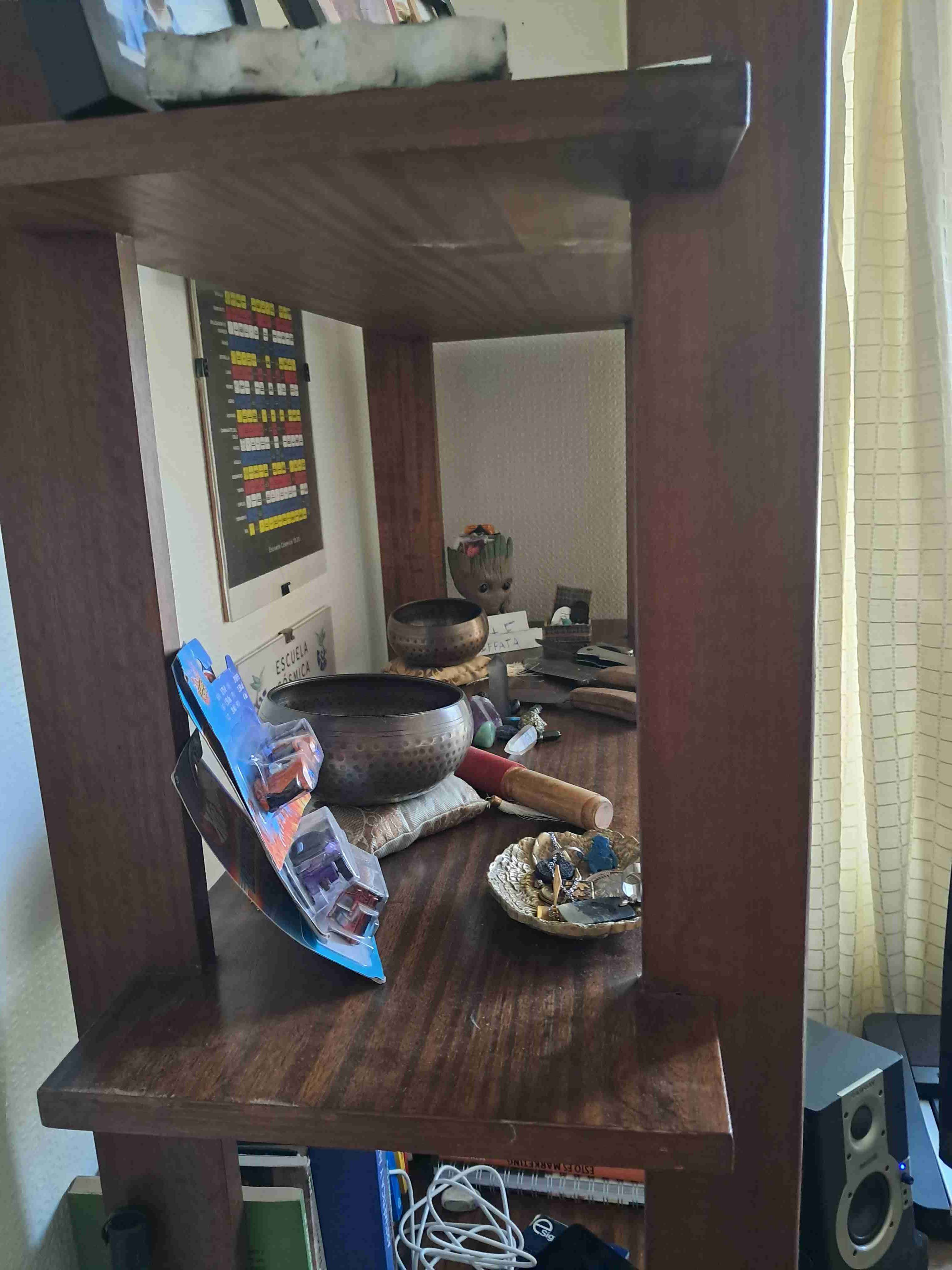 Estante de madera alto - miniatura 2