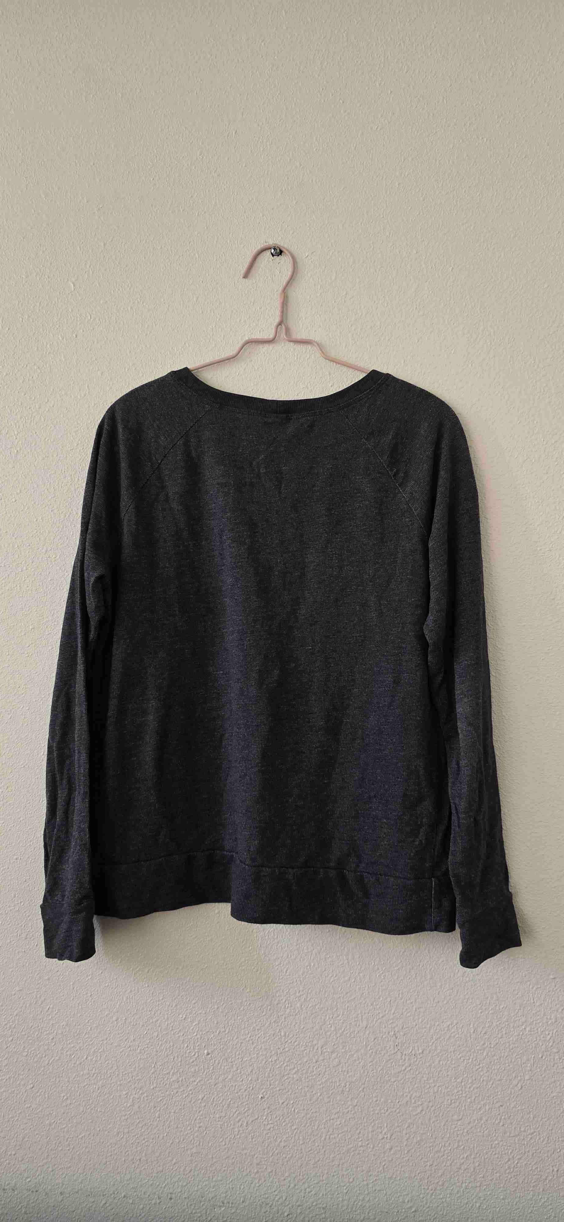 Polerón gris oscuro básico - miniatura 2