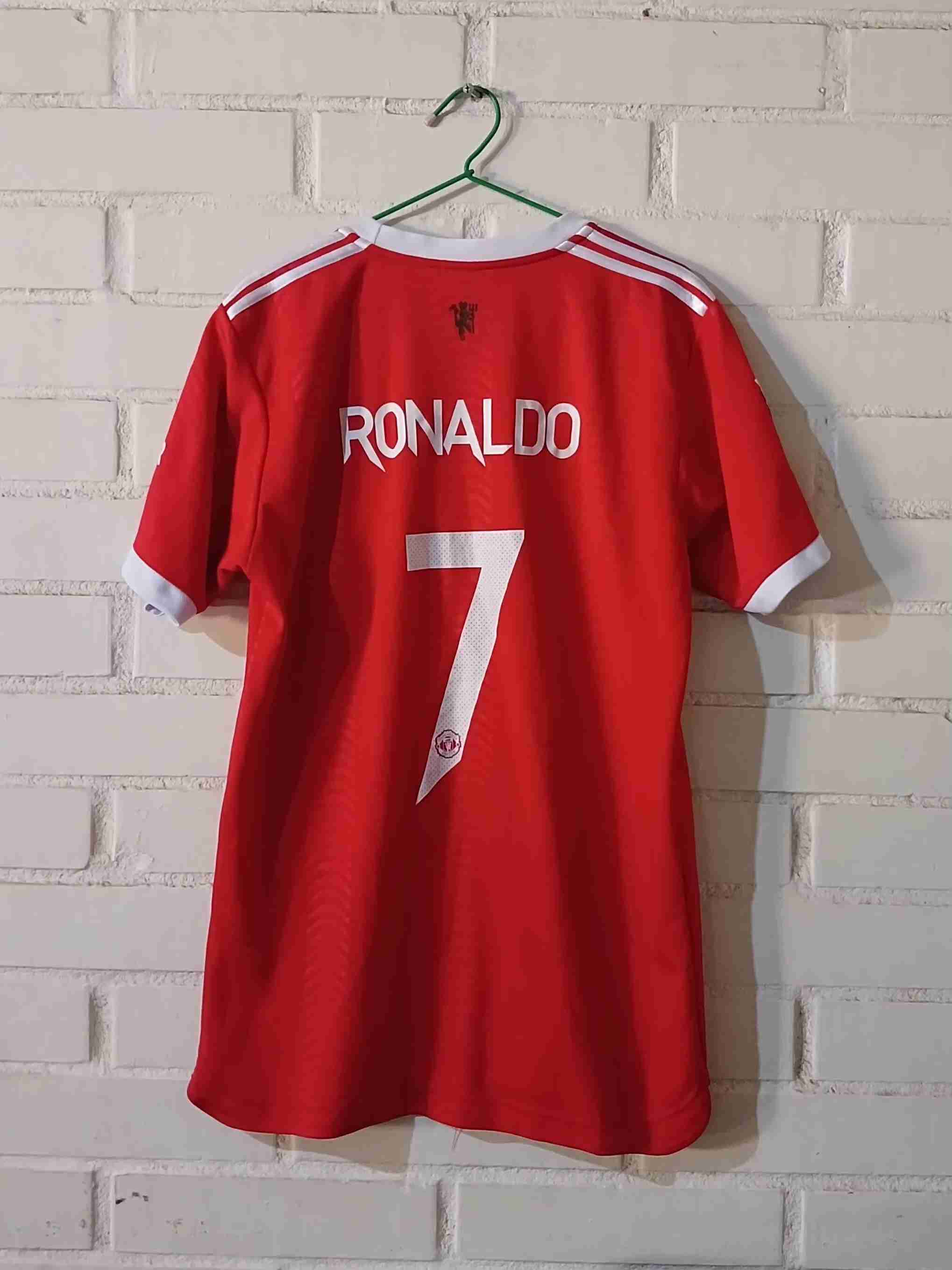 Camiseta roja Adidas Manchester United - miniatura 2