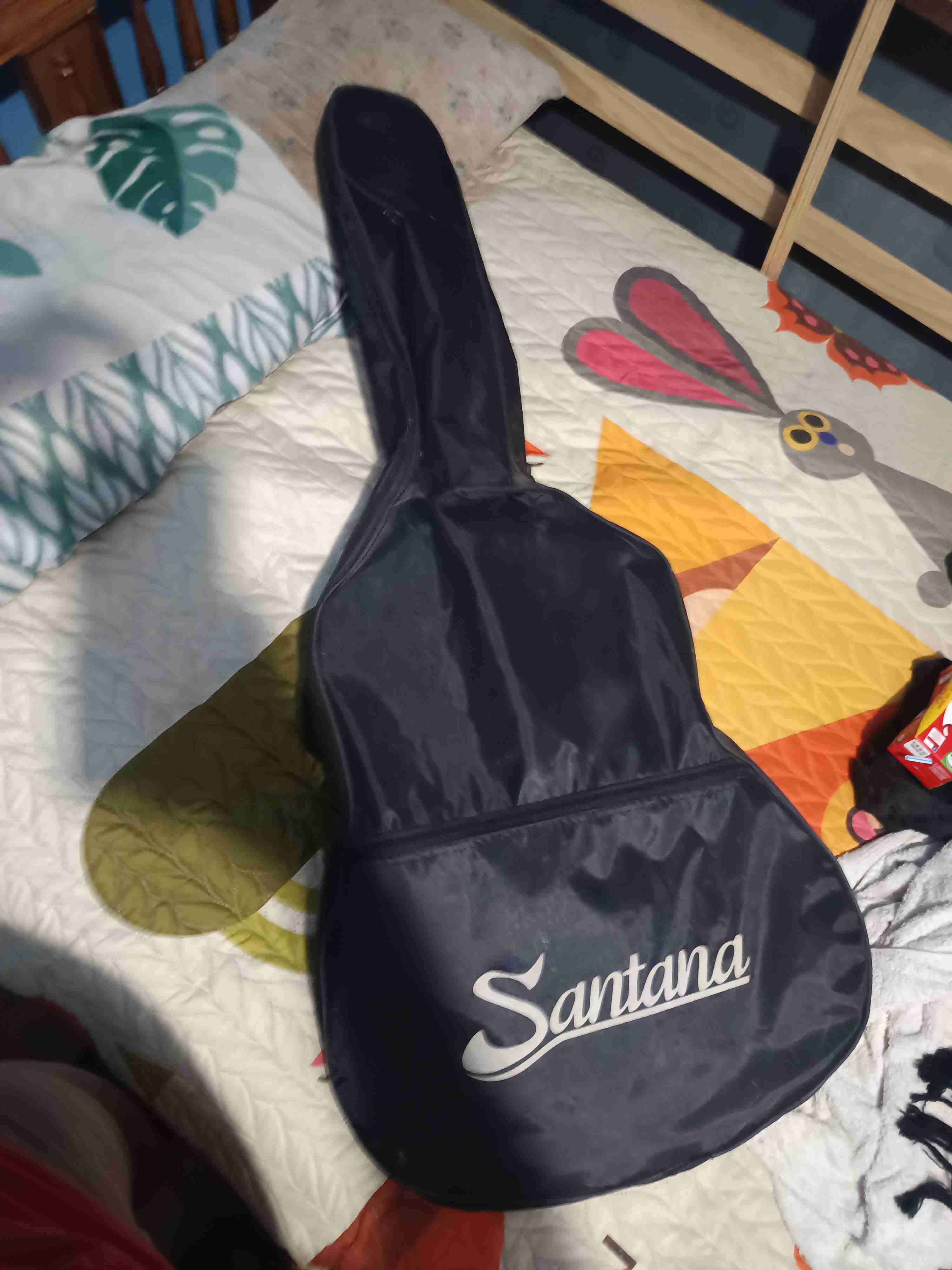 Guitarra Santana clásica de madera - miniatura 5