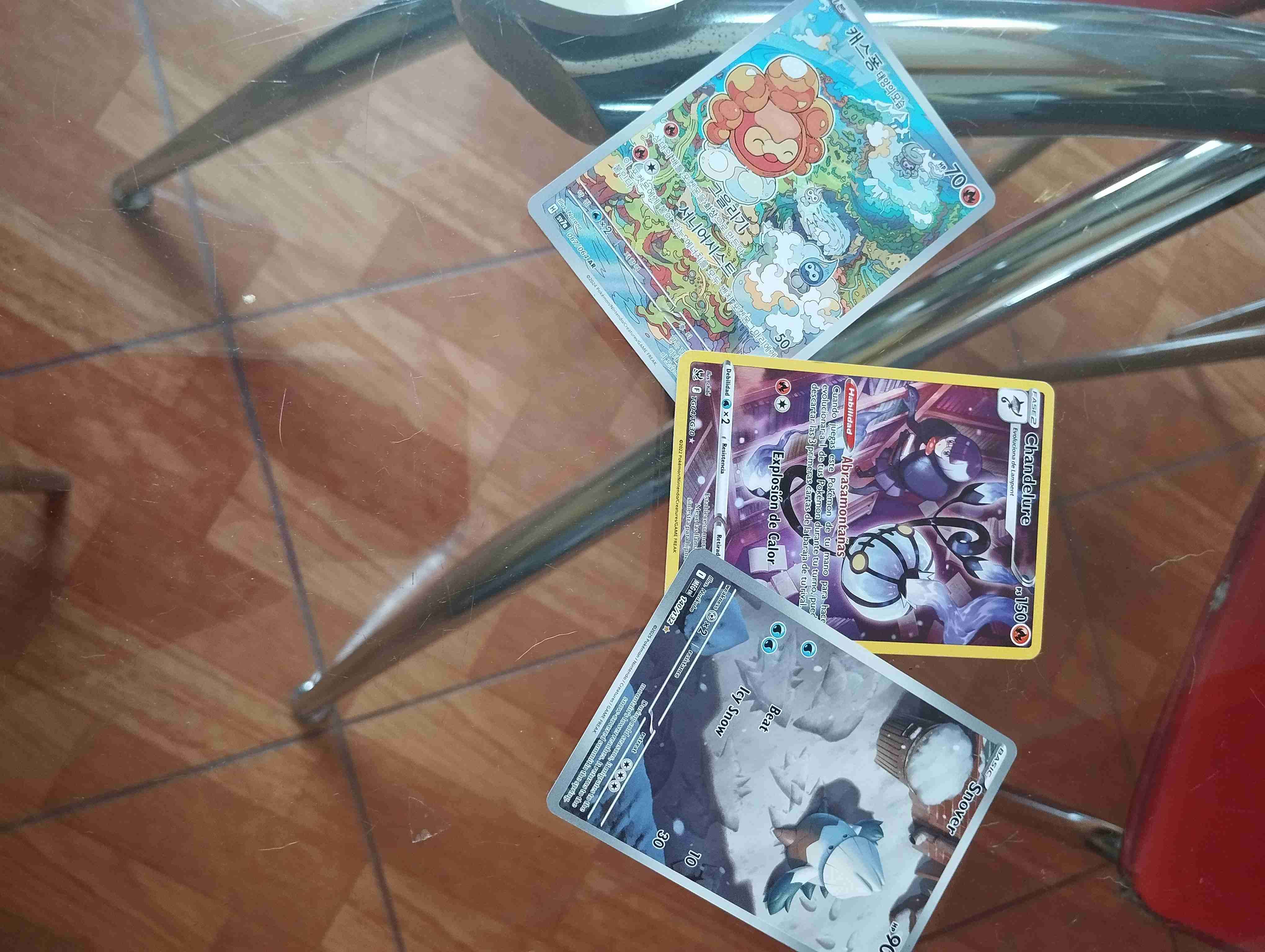 3 Cartas coleccionables Pokémon