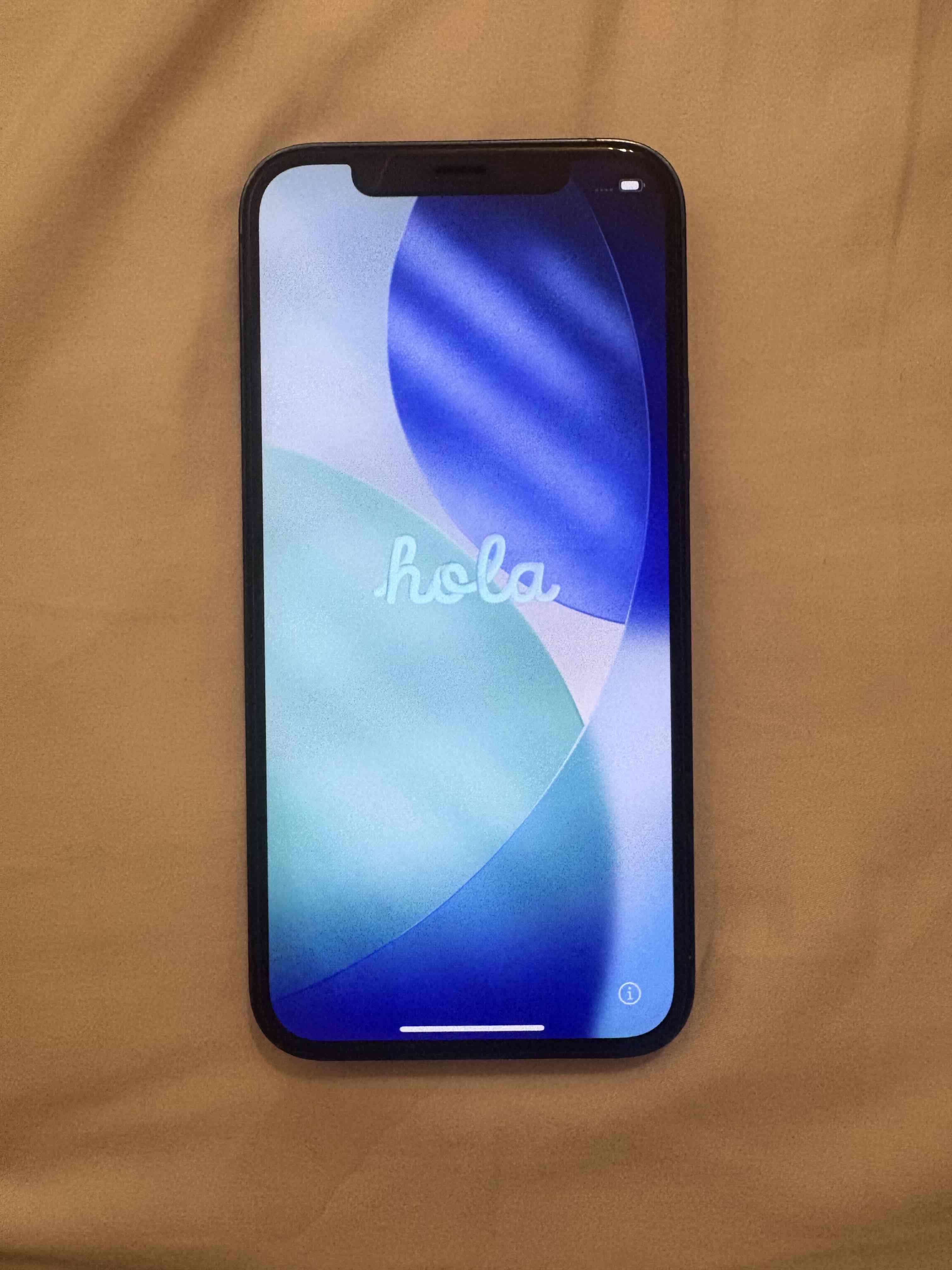 iPhone 12 azul en buen estado - miniatura 2