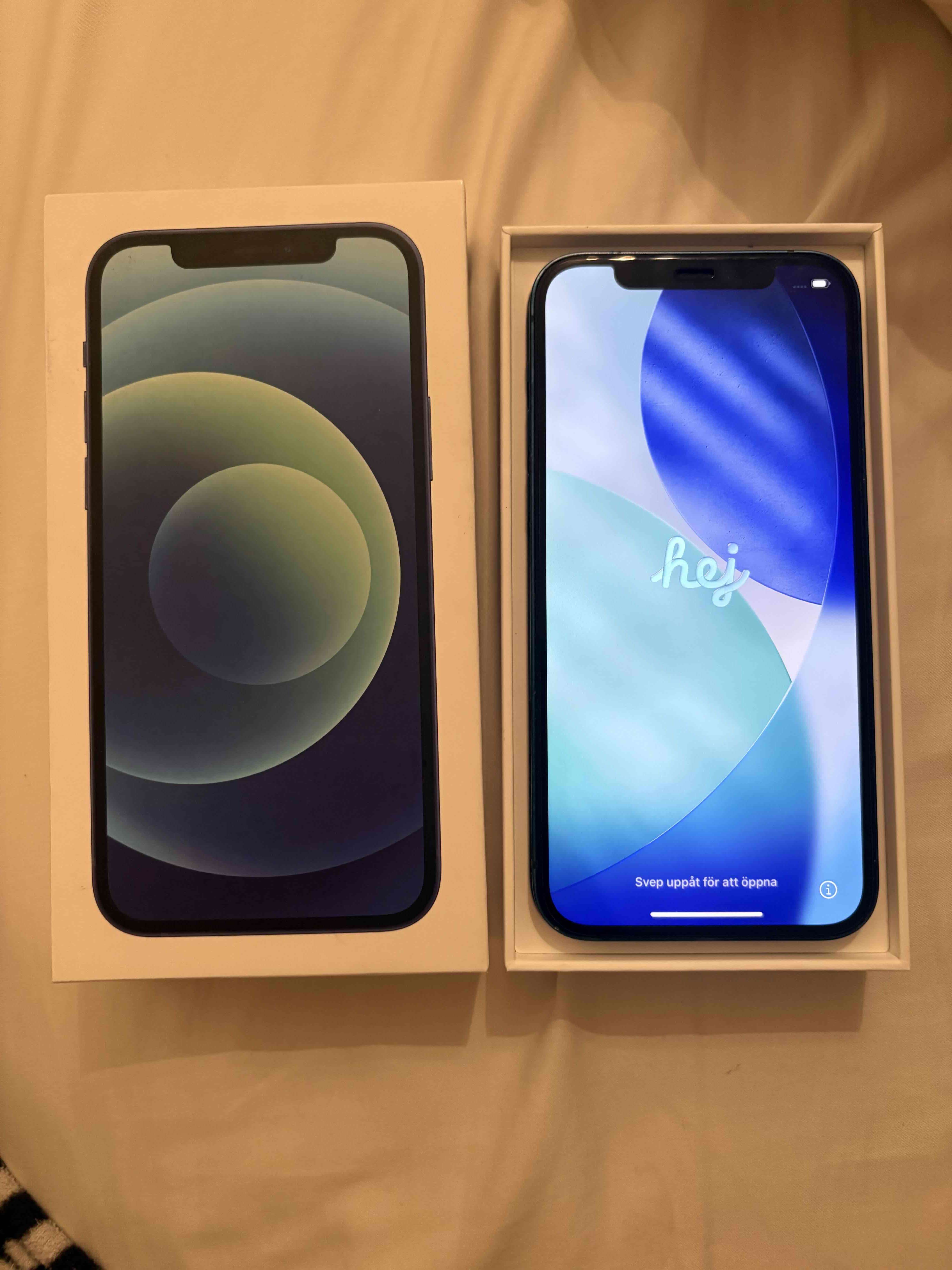 iPhone 12 azul en buen estado - miniatura 4