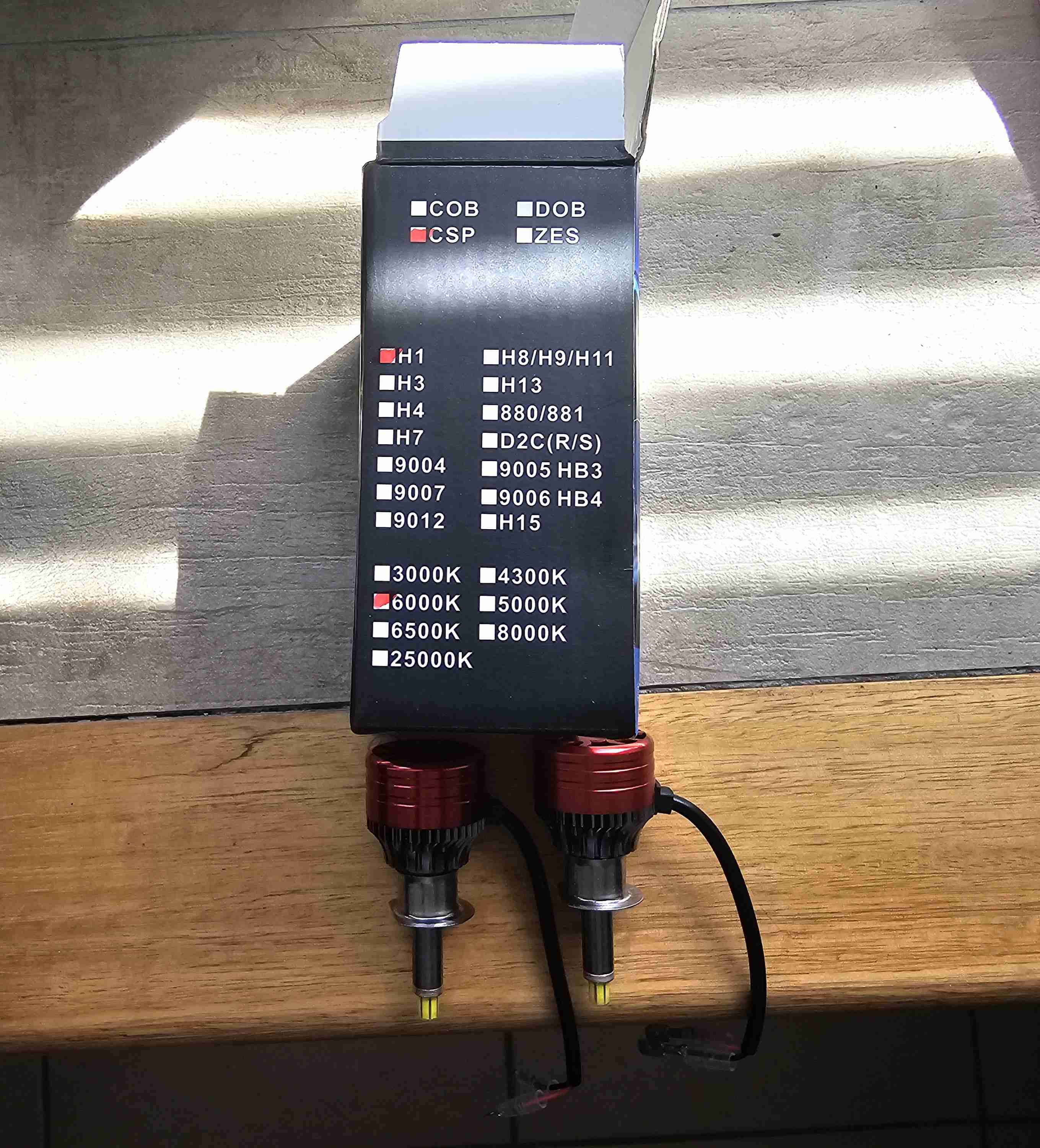 Kit de luces LED para auto