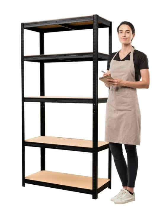 Estante metálico de 5 niveles liviano - miniatura 3