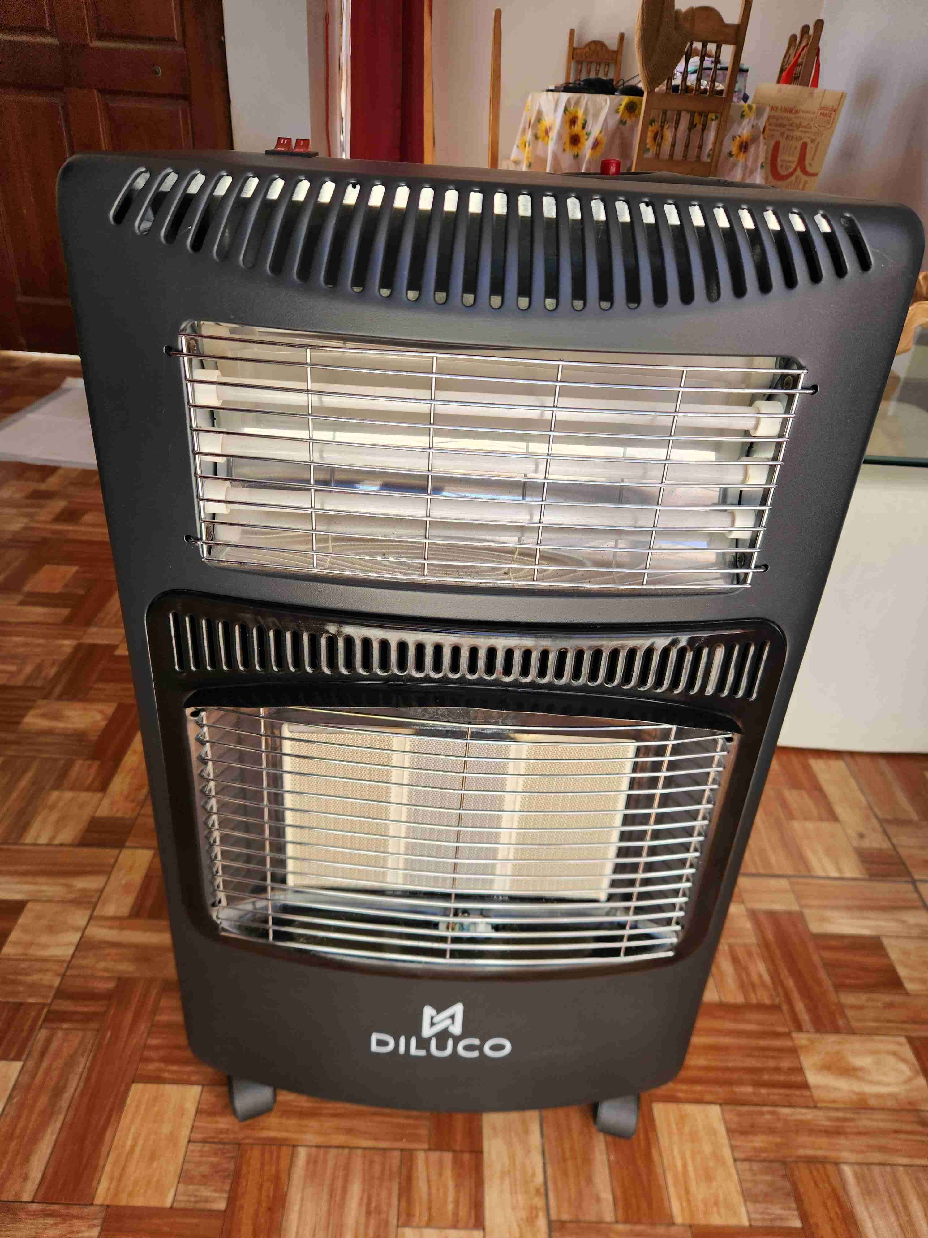 Estufa híbrida gas y eléctrica Marca Diluco - miniatura 2