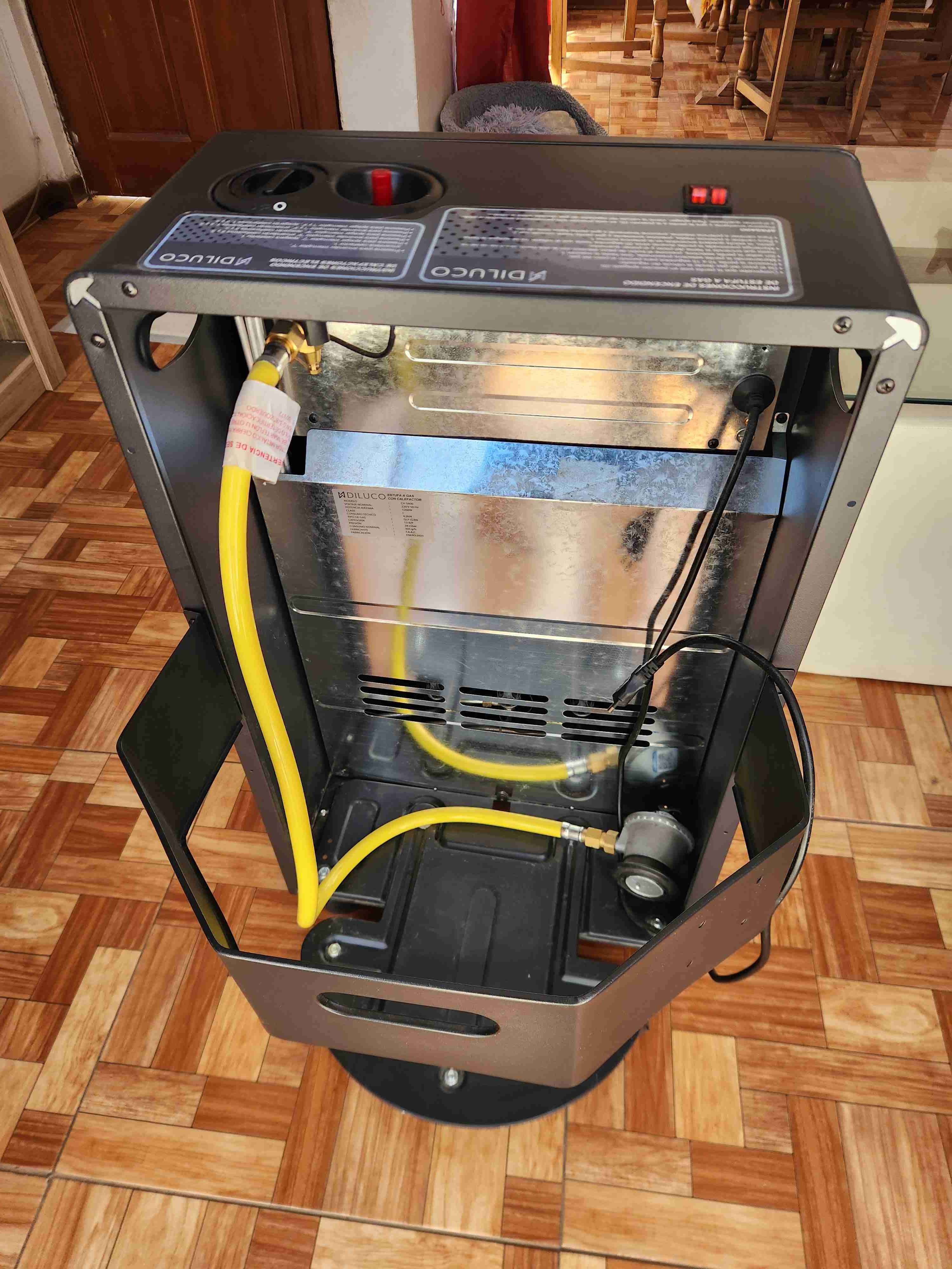 Estufa híbrida gas y eléctrica Marca Diluco - miniatura 3